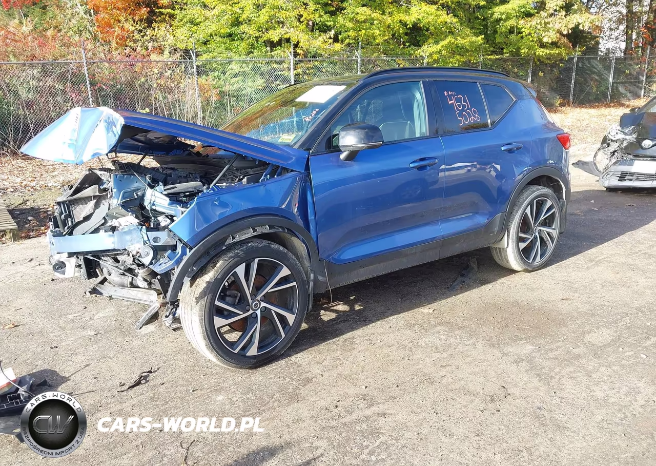 2021 Volvo Xc40 T5 R-Design VIN:YV4162UM9M2616573 - 2