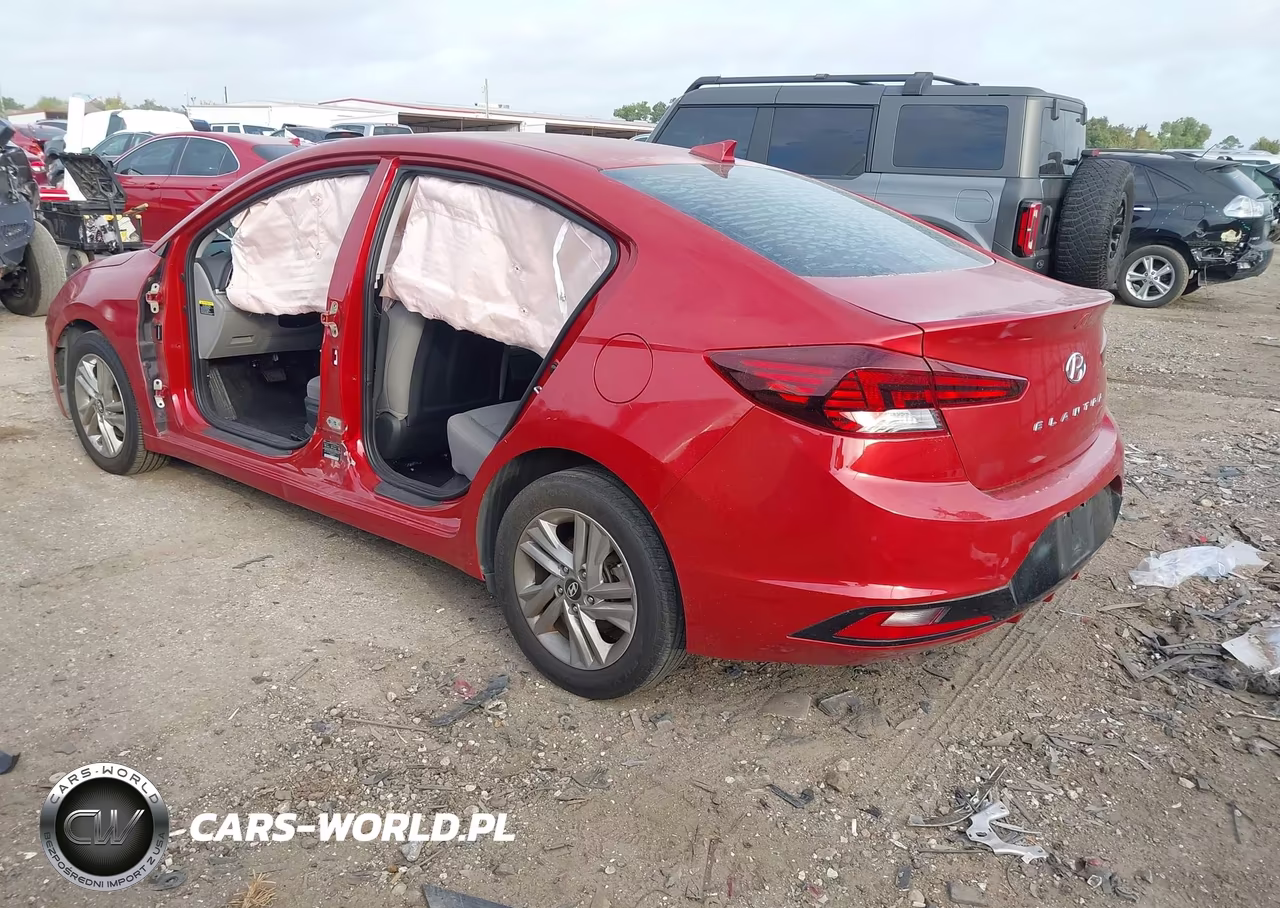 2019 Hyundai Elantra Sel VIN:5NPD84LF2KH409494 - 3