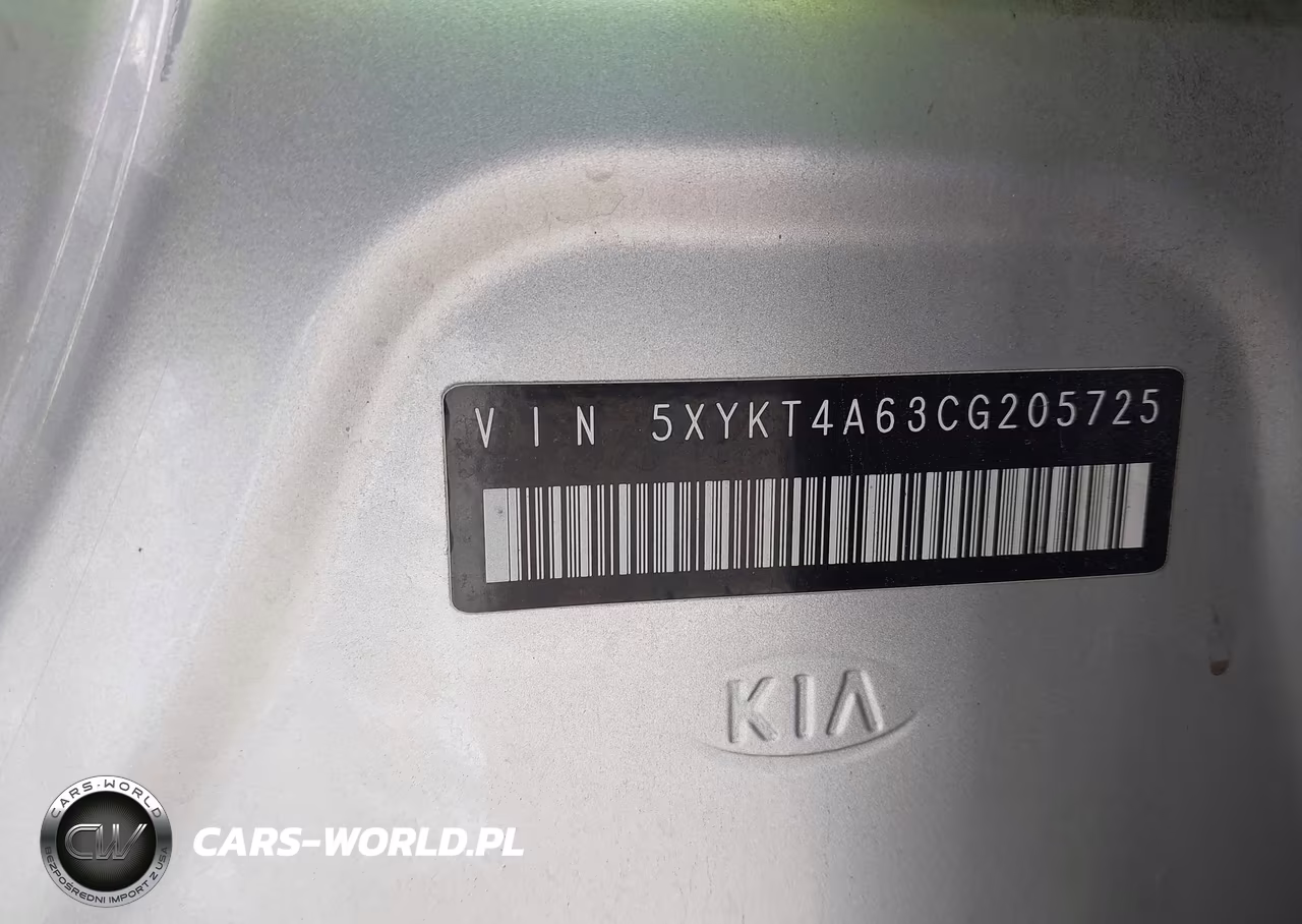 2012 Kia Sorento Lx VIN:5XYKT4A63CG205725 - 9