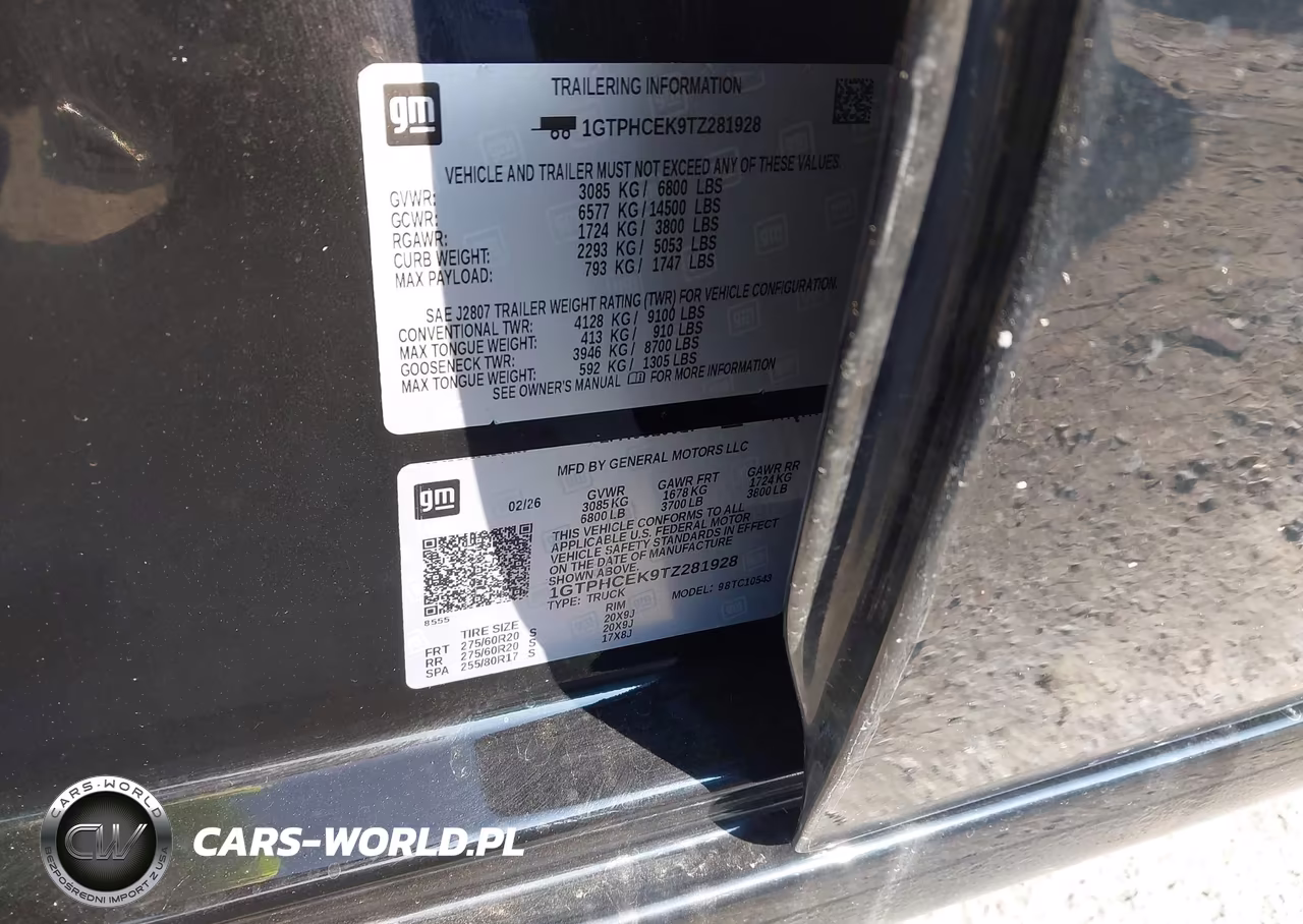 2026 GMC Sierra 1500 , Short Bed, Elevation, Rwd VIN:1GTPHCEK9TZ281928 - 9