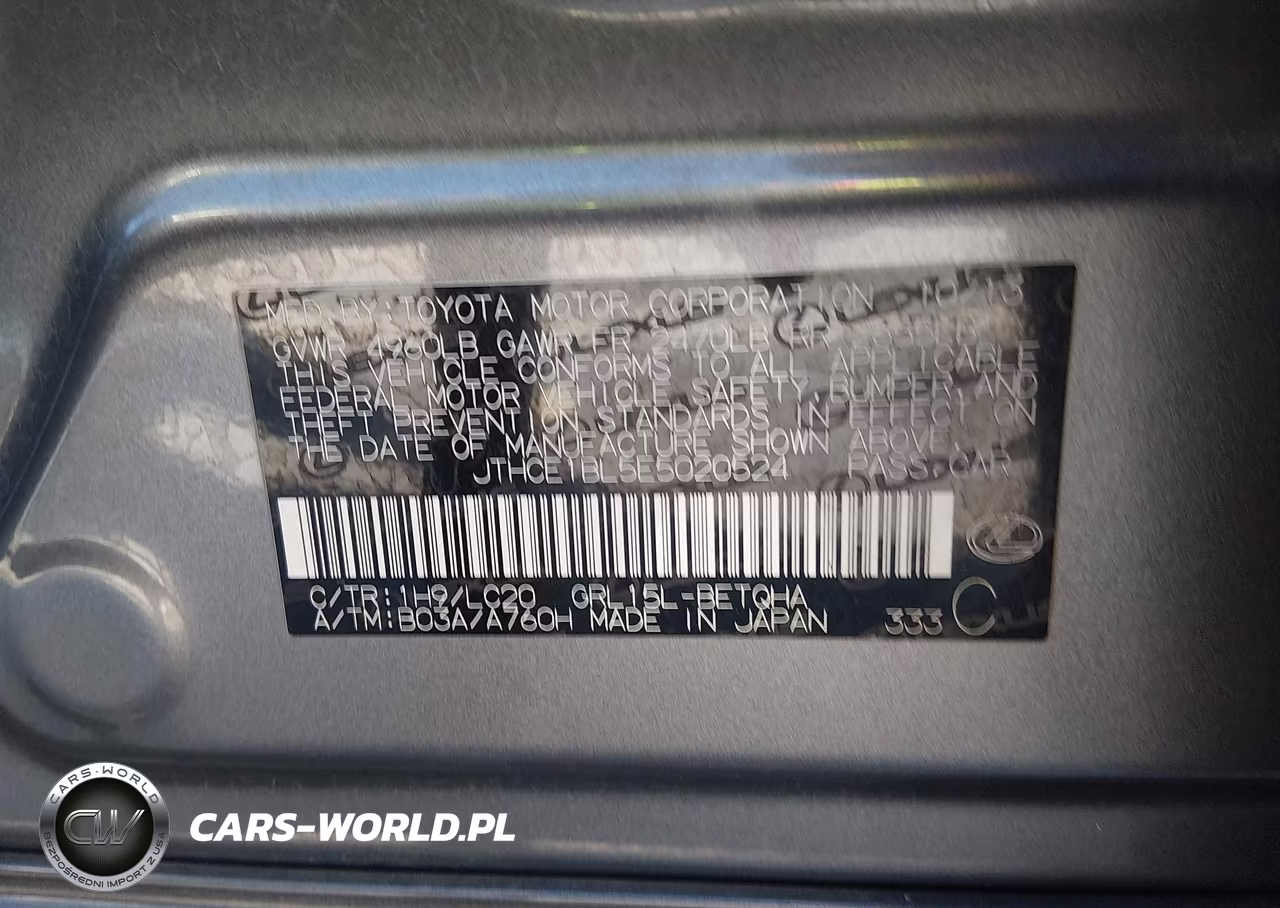2014 Lexus Gs 350 VIN:JTHCE1BL5E5020524 - 9