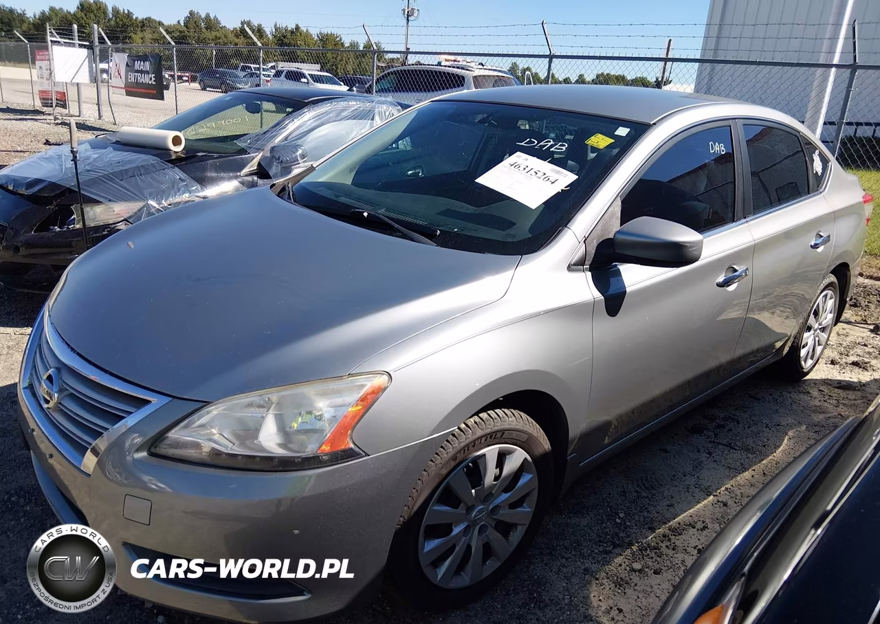 2013 Nissan Sentra Sv VIN:3N1AB7APXDL631482 - 2