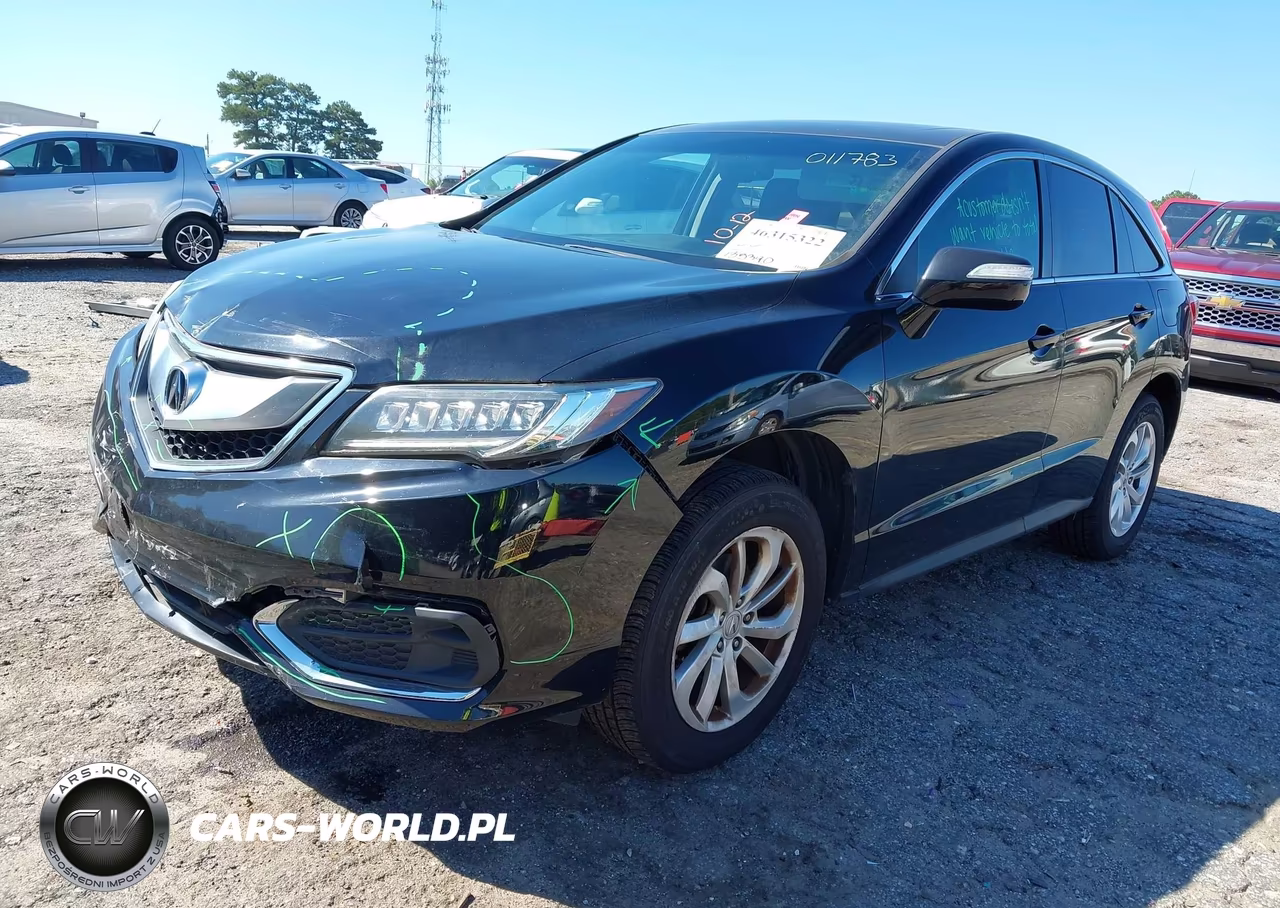 2016 Acura Rdx Acurawatch Plus Pkg VIN:5J8TB3H3XGL011783 - 2