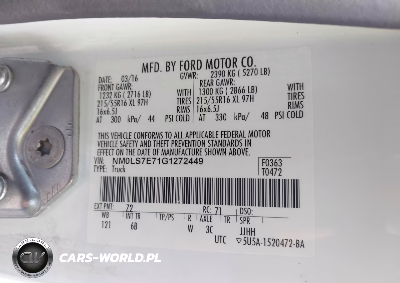 2016 Ford Transit Connect Xl VIN:NM0LS7E71G1272449 - 9