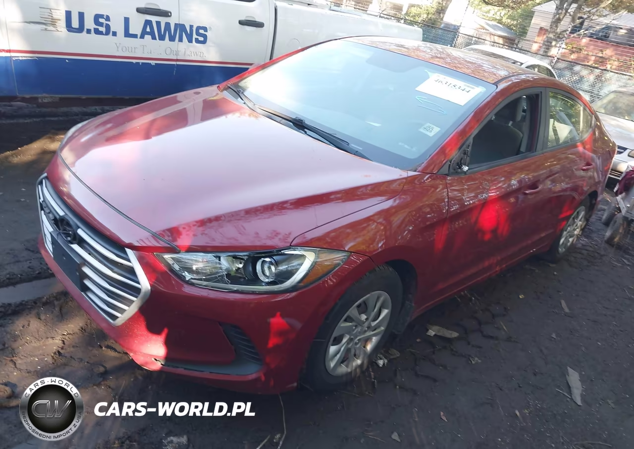 2017 Hyundai Elantra Se VIN:KMHD74LF2HU397635 - 2