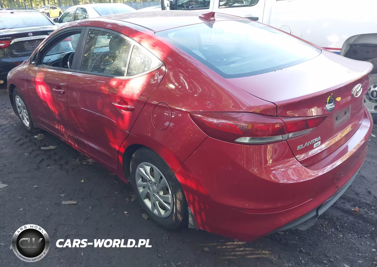 2017 Hyundai Elantra Se VIN:KMHD74LF2HU397635 - 3