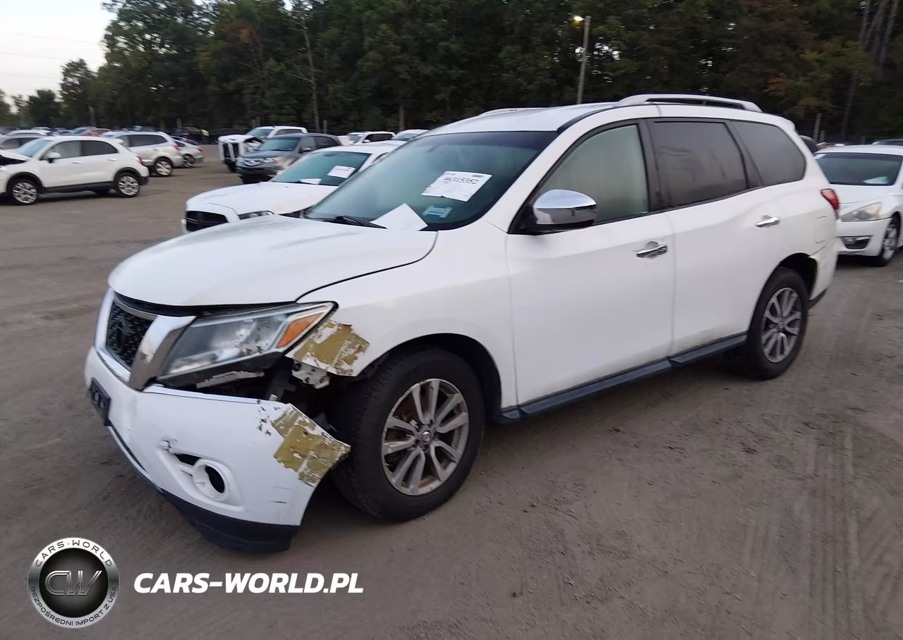 2014 Nissan Pathfinder Sv VIN:5N1AR2MM9EC629941 - 2
