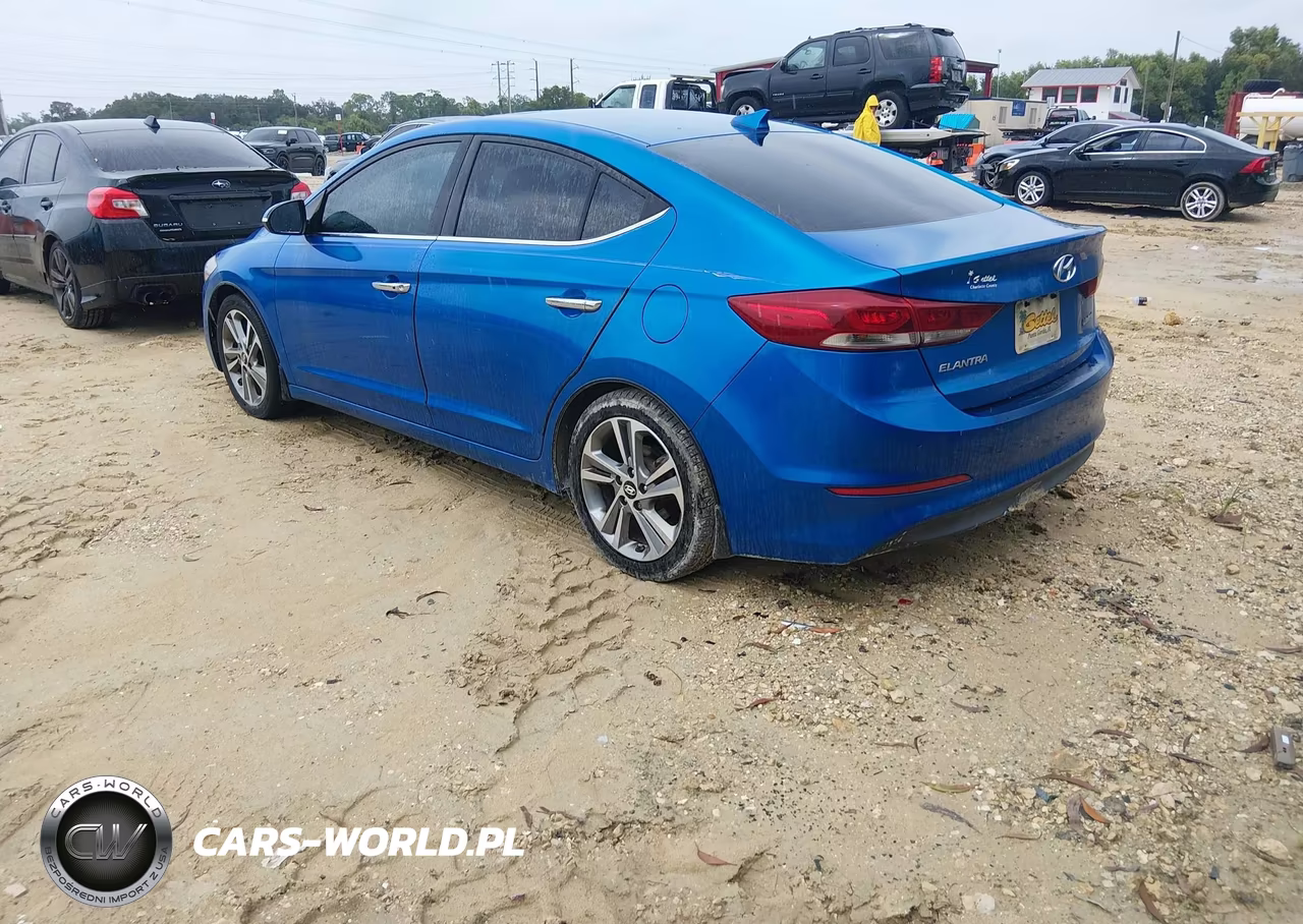 2017 Hyundai Elantra Limited VIN:KMHD84LF2HU283406 - 3