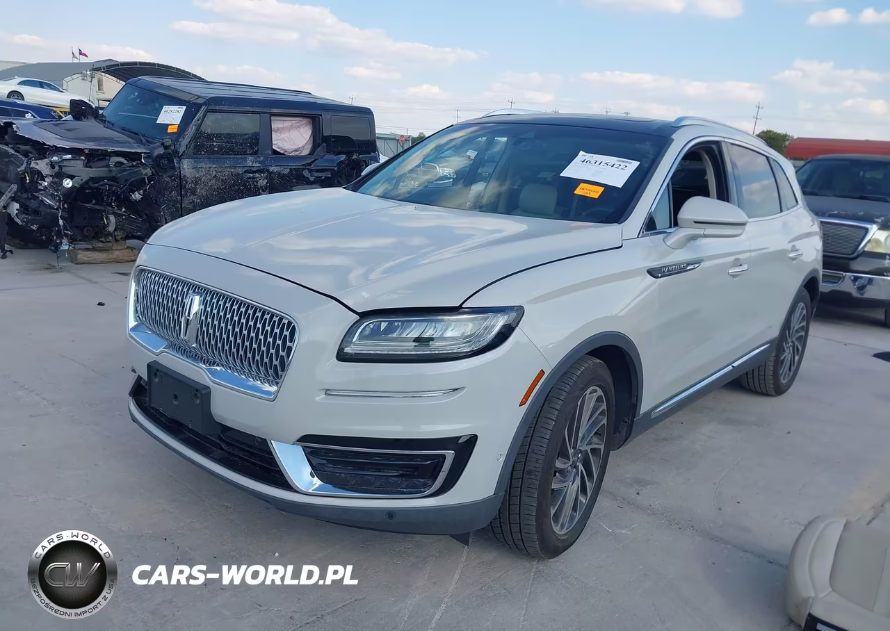 2019 Lincoln Nautilus Reserve VIN:2LMPJ6L98KBL18880 - 2
