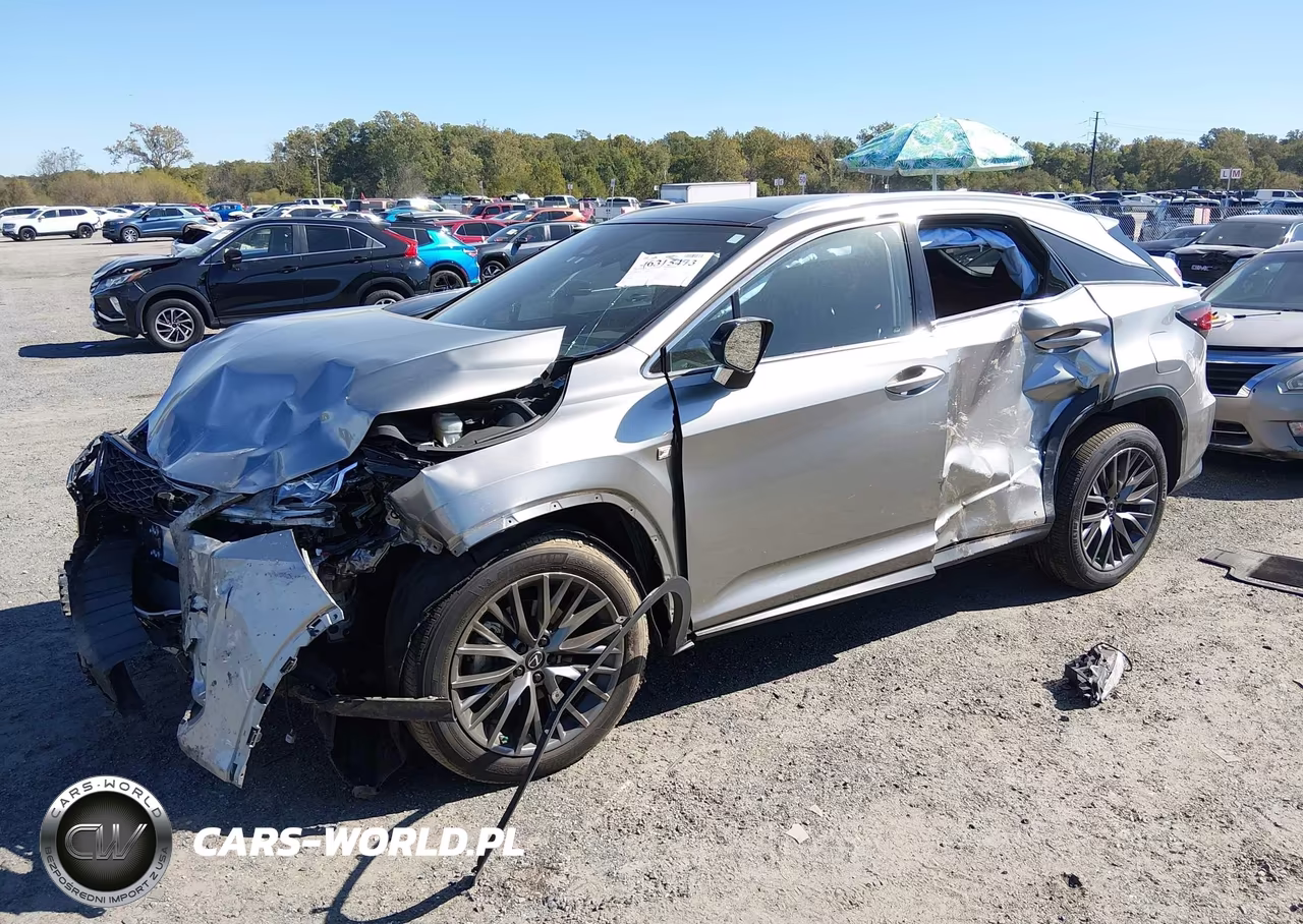 2022 Lexus Rx 350 F Sport Handling VIN:2T2YZMDAXNC364230 - 2