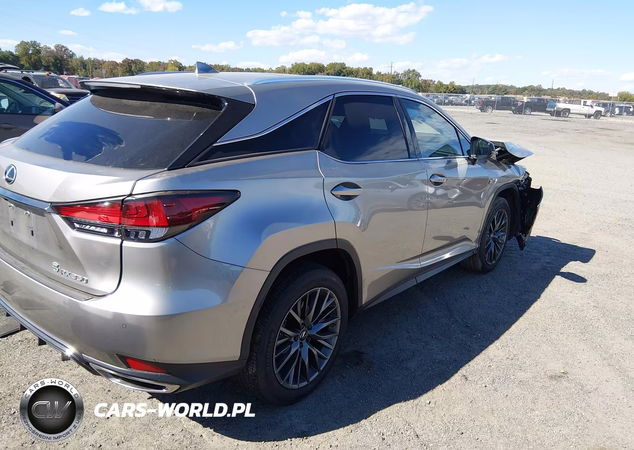 2022 Lexus Rx 350 F Sport Handling VIN:2T2YZMDAXNC364230 - 4