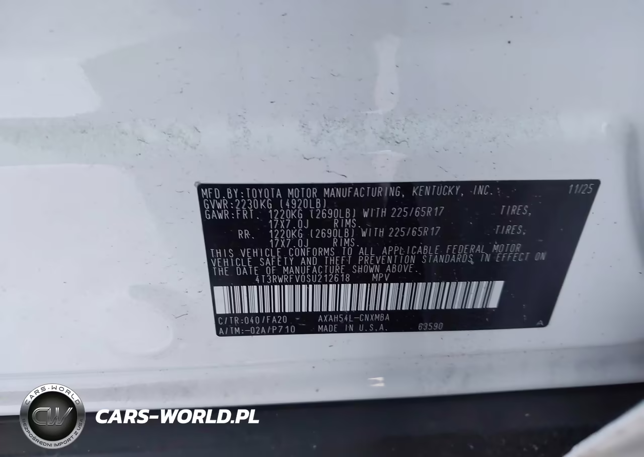 2025 Toyota Rav4 Hybrid Xle VIN:4T3RWRFV0SU212618 - 9