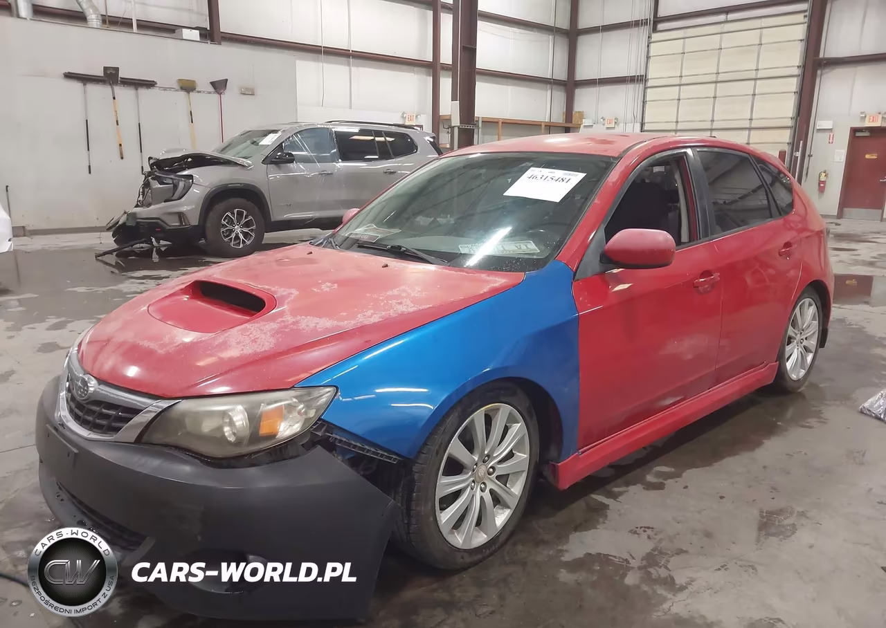 2008 Subaru Impreza Wrx VIN:JF1GH756X8G812296 - 2