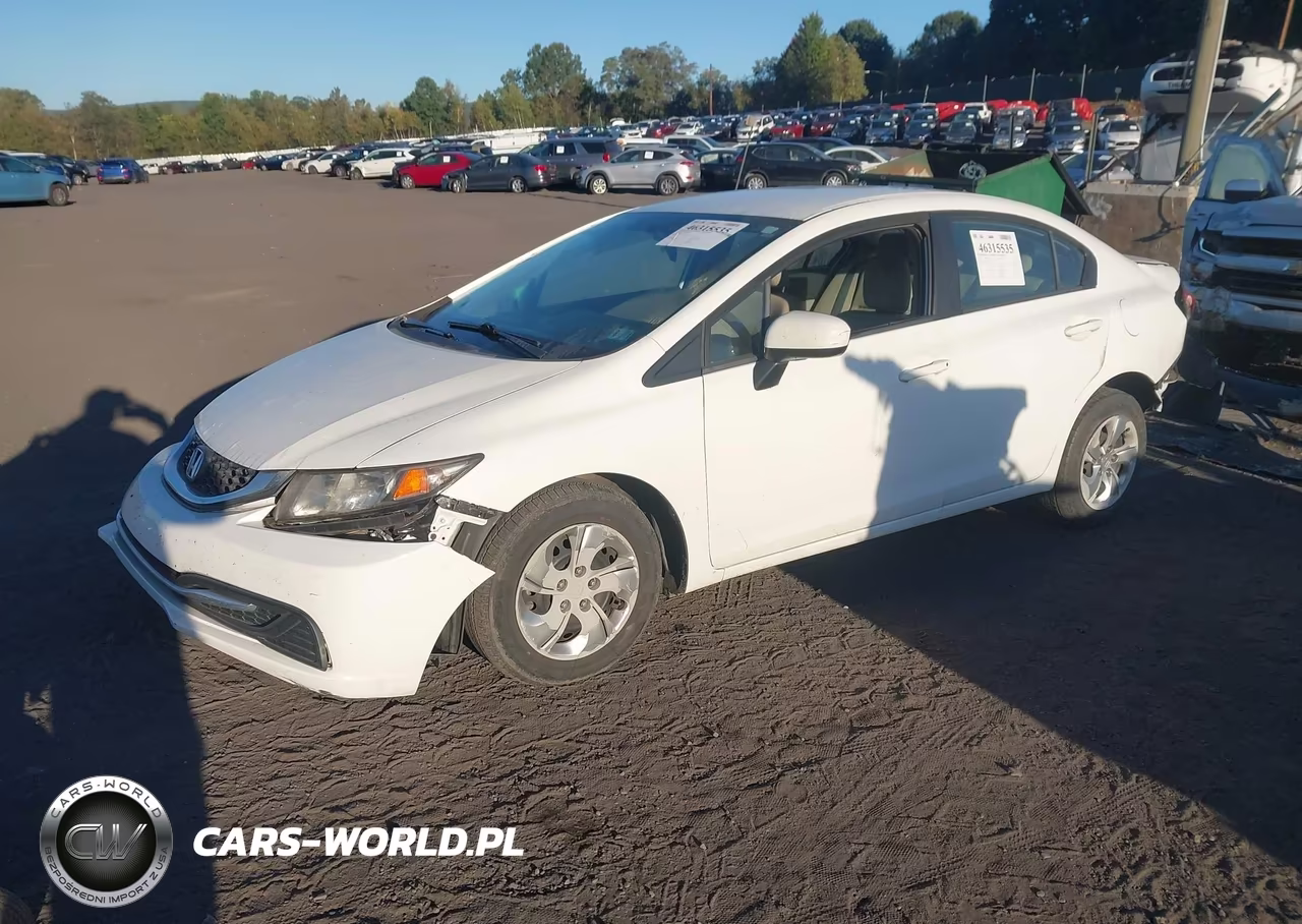 2015 Honda Civic Lx VIN:19XFB2F58FE255210 - 2