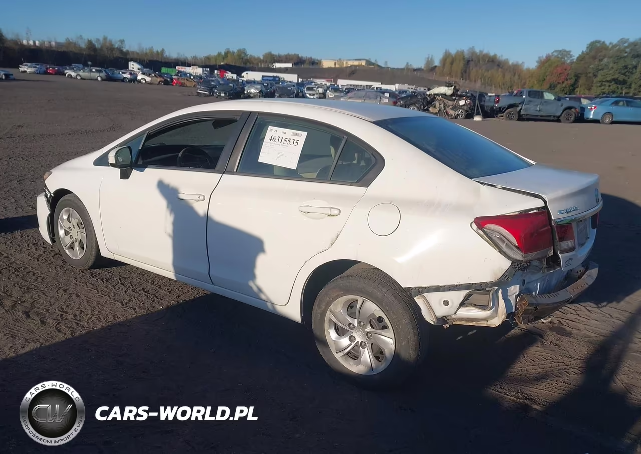 2015 Honda Civic Lx VIN:19XFB2F58FE255210 - 3