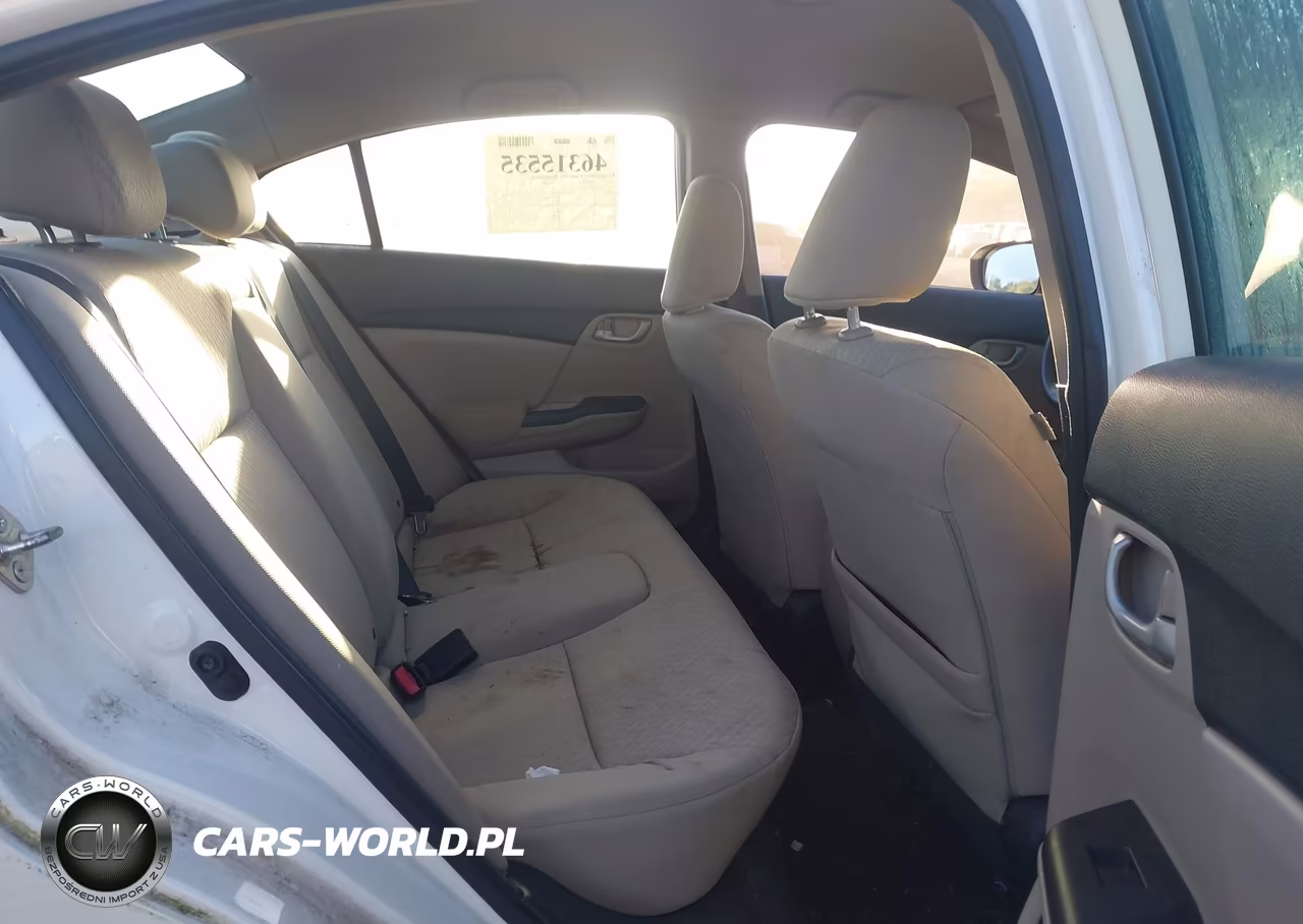 2015 Honda Civic Lx VIN:19XFB2F58FE255210 - 8