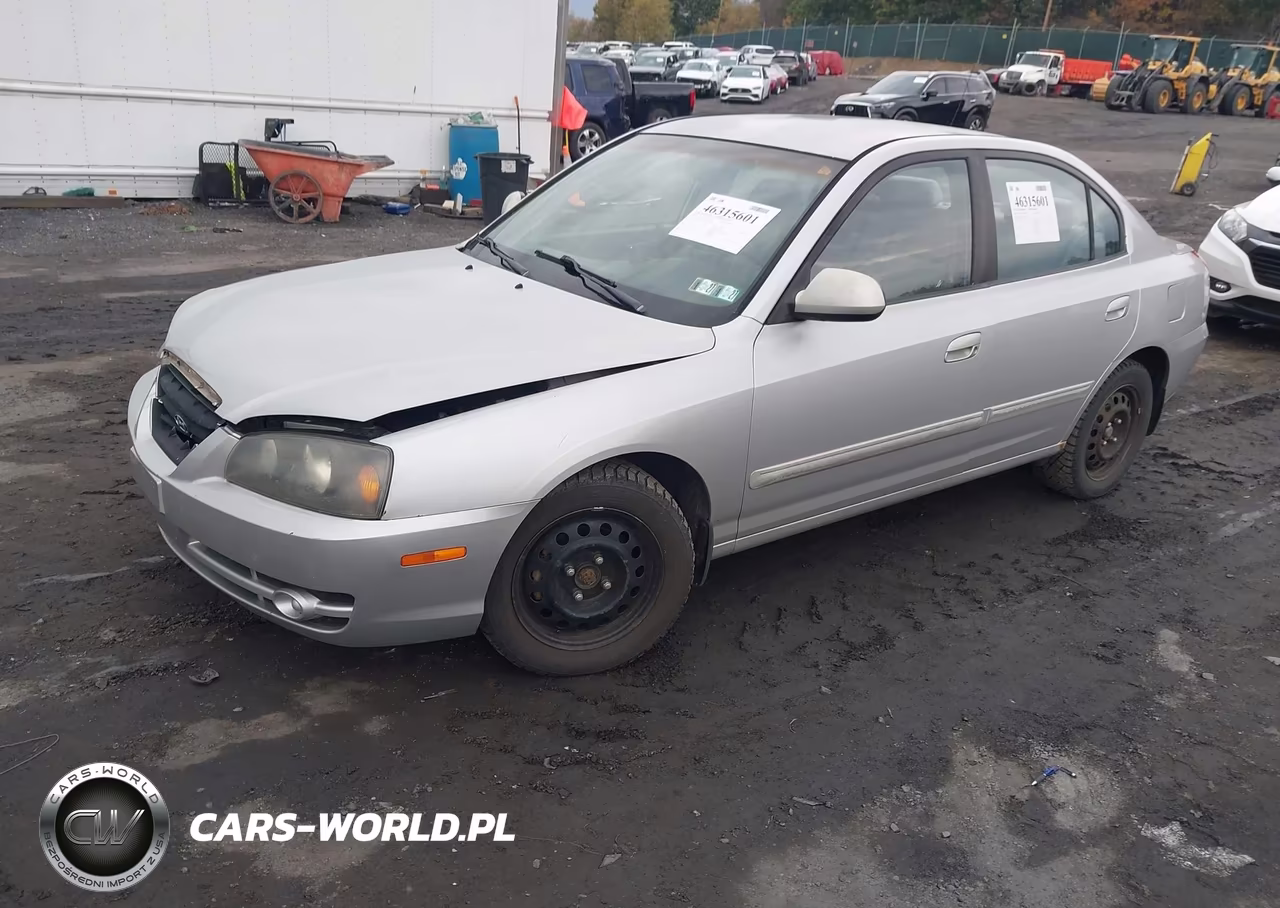 2004 Hyundai Elantra Gls-Gt VIN:KMHDN46D74U853865 - 2