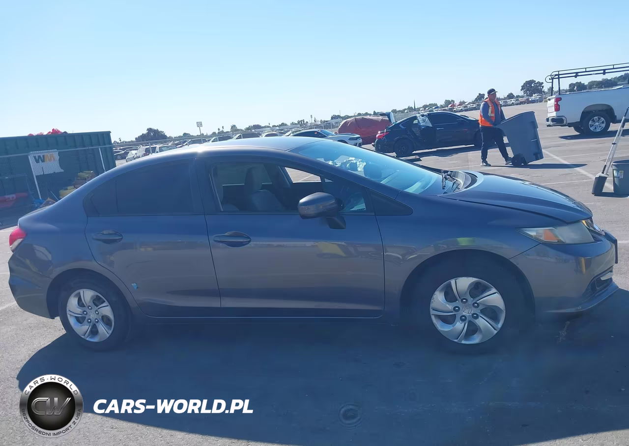 2014 Honda Civic Lx VIN:19XFB2F56EE079594 - 13