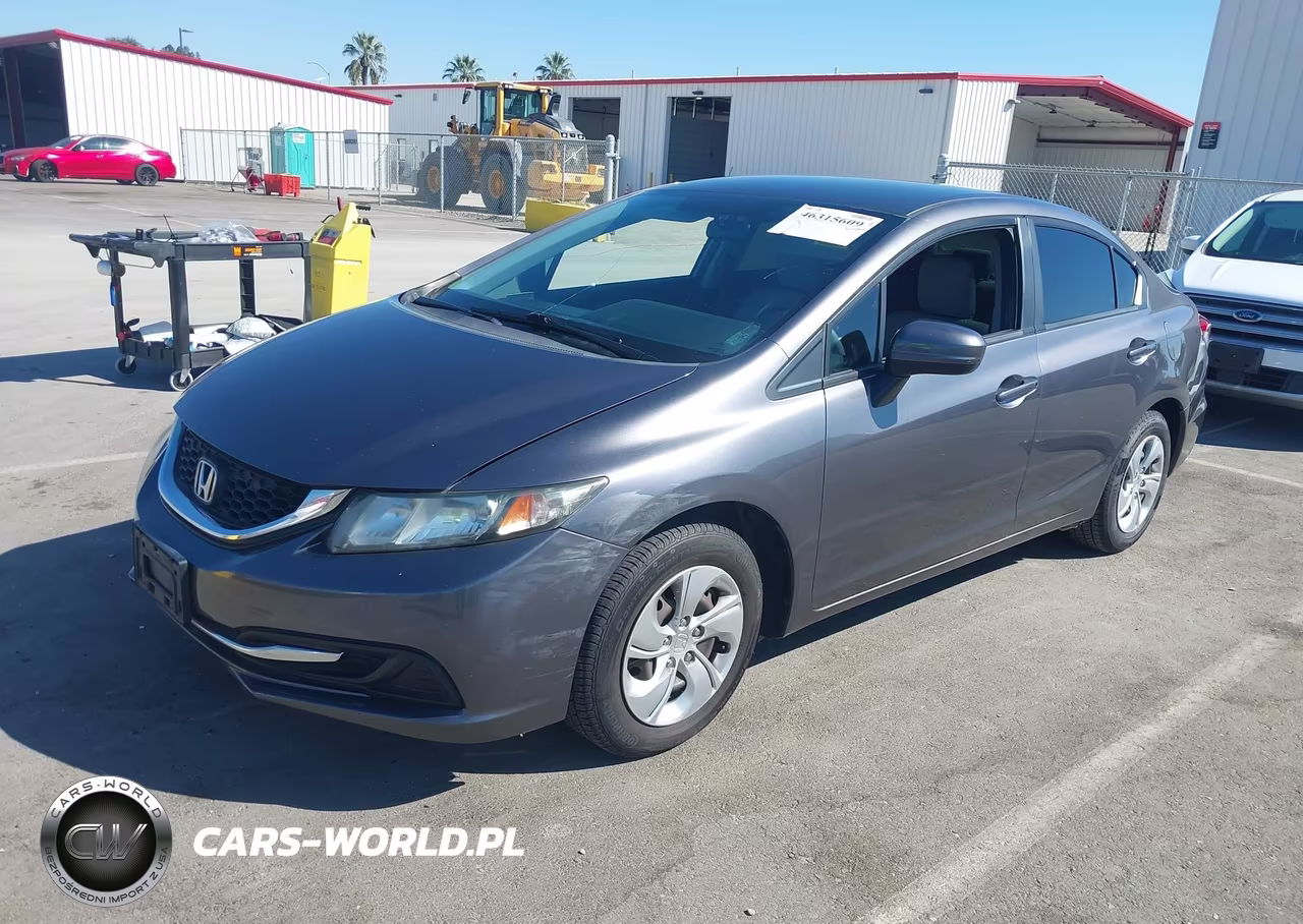 2014 Honda Civic Lx VIN:19XFB2F56EE079594 - 2