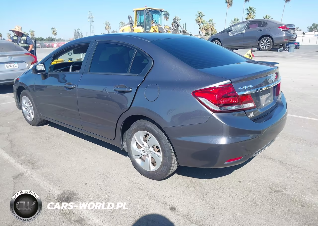 2014 Honda Civic Lx VIN:19XFB2F56EE079594 - 3