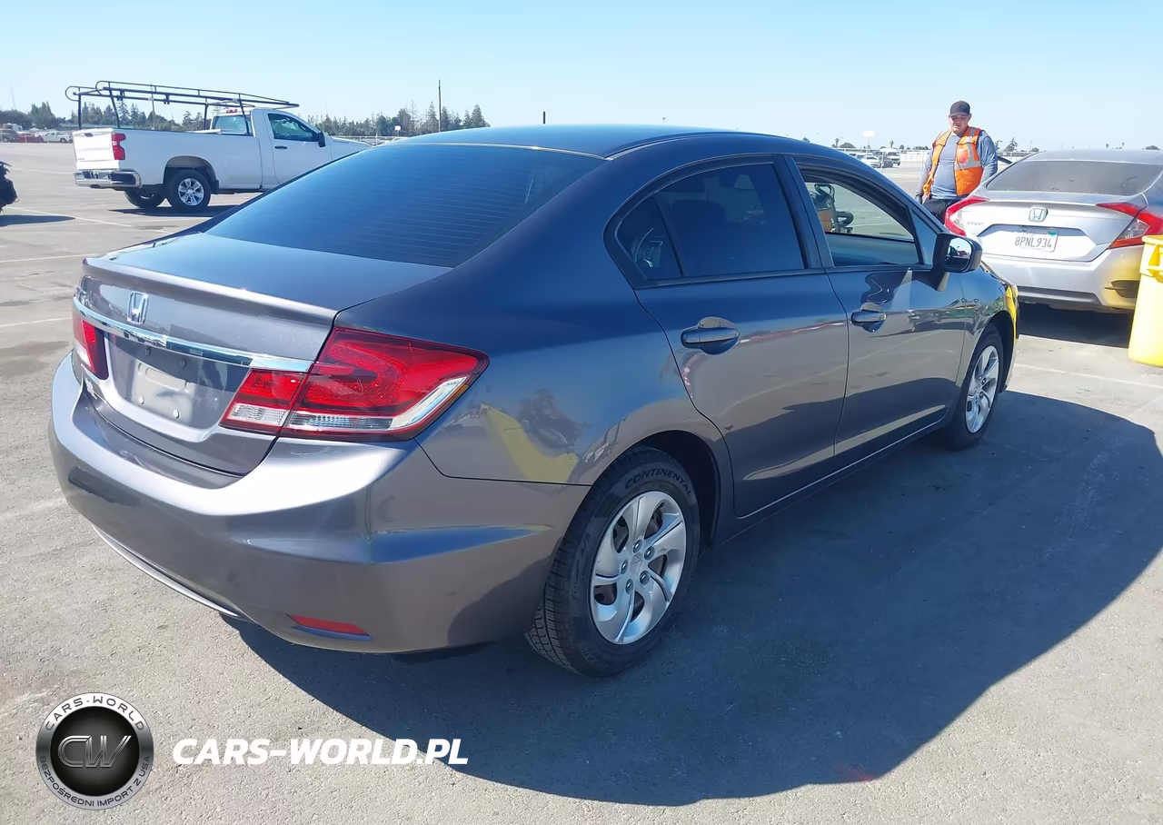 2014 Honda Civic Lx VIN:19XFB2F56EE079594 - 4