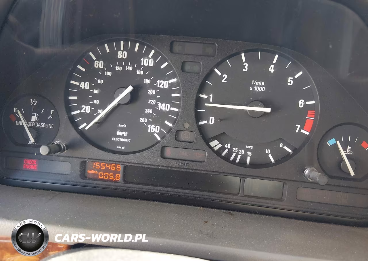1995 BMW 540 I Automatic VIN:WBAHE6321SGF33425 - 7