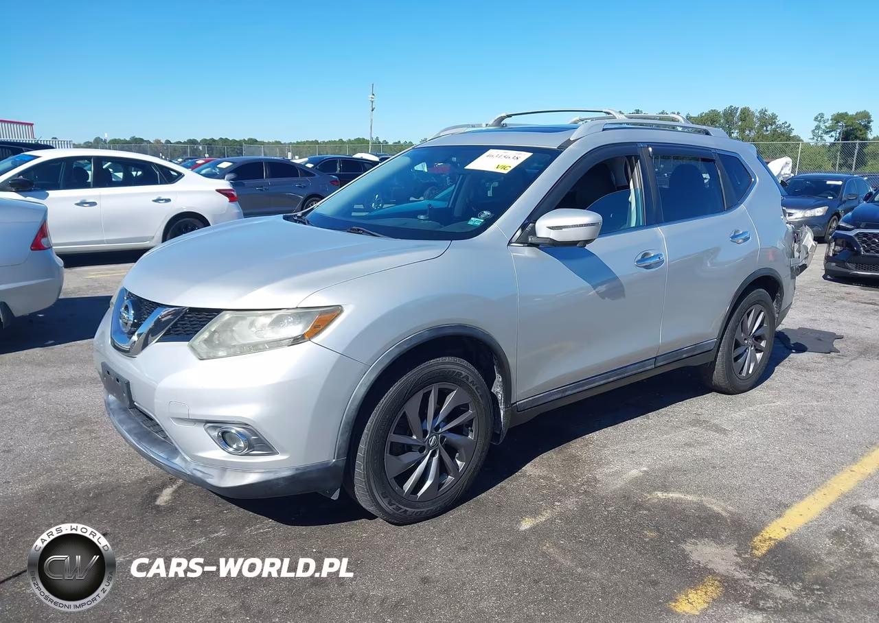 2016 Nissan Rogue Sl VIN:5N1AT2MT9GC821341 - 2