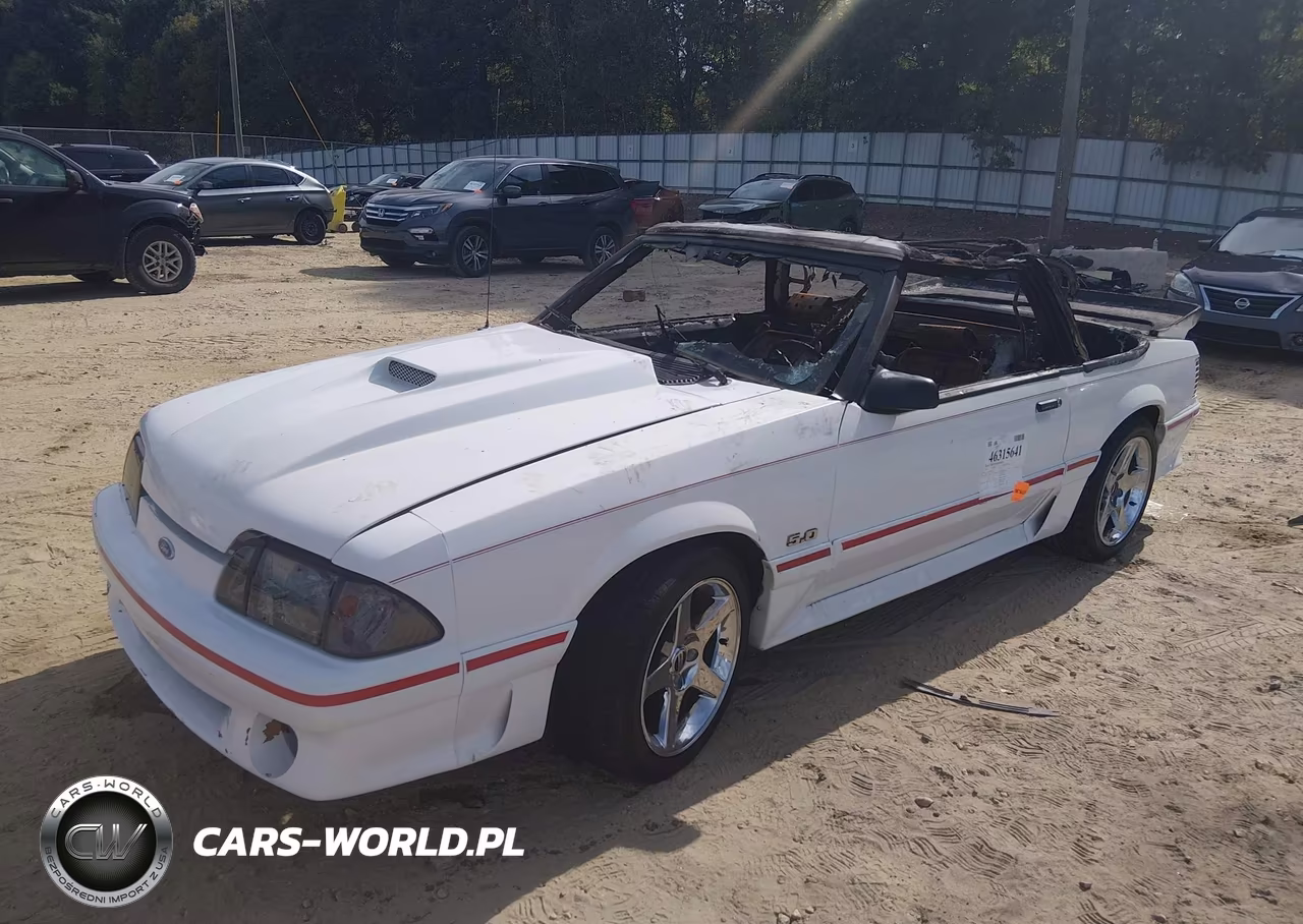 1987 Ford Mustang Gt VIN:1FABP45E5HF171373 - 2