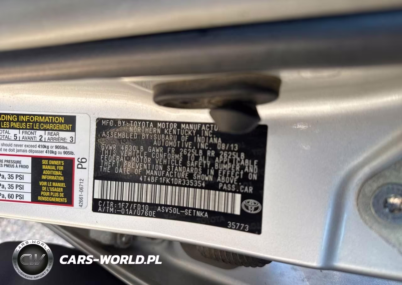 2013 Toyota Camry Le VIN:4T4BF1FK1DR335354 - 9