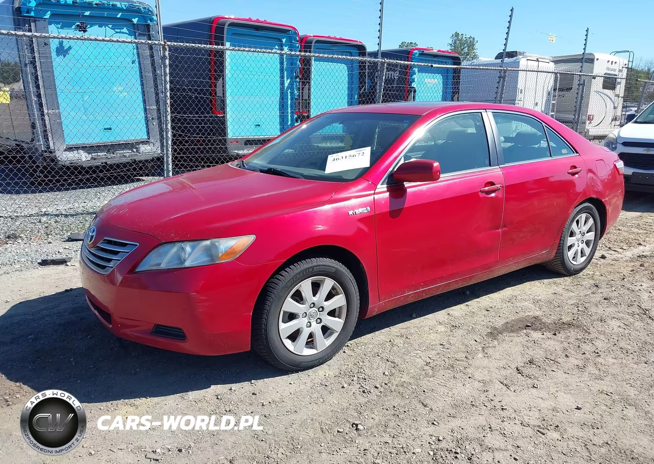 2007 Toyota Camry Hybrid VIN:JTNBB46K973037717 - 2