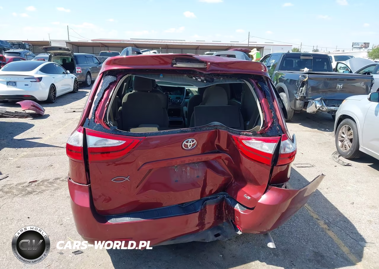 2017 Toyota Sienna Le 8 Passenger VIN:5TDKZ3DC0HS850580 - 16