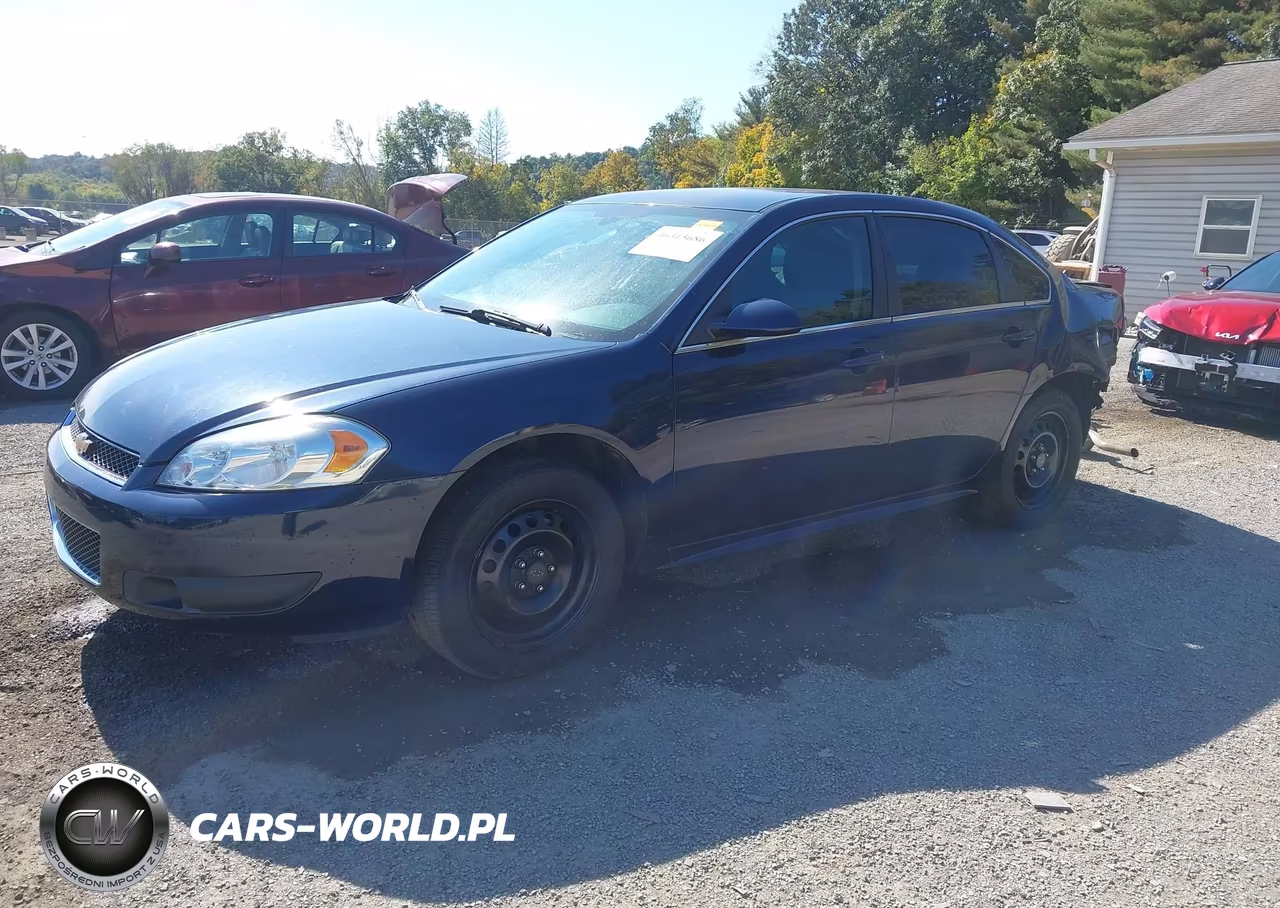 2012 Chevrolet Impala Police VIN:2G1WD5E33C1301992 - 2