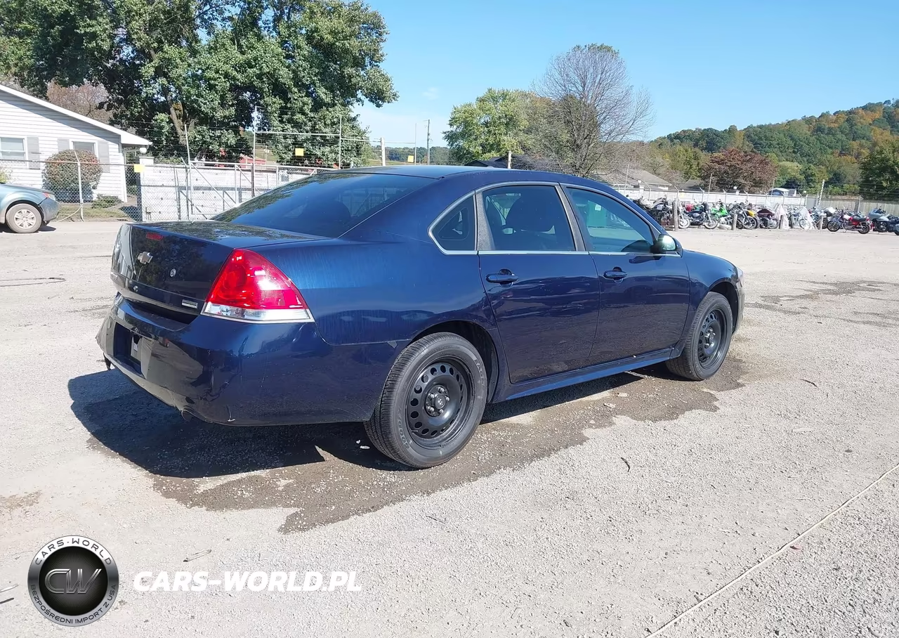 2012 Chevrolet Impala Police VIN:2G1WD5E33C1301992 - 4