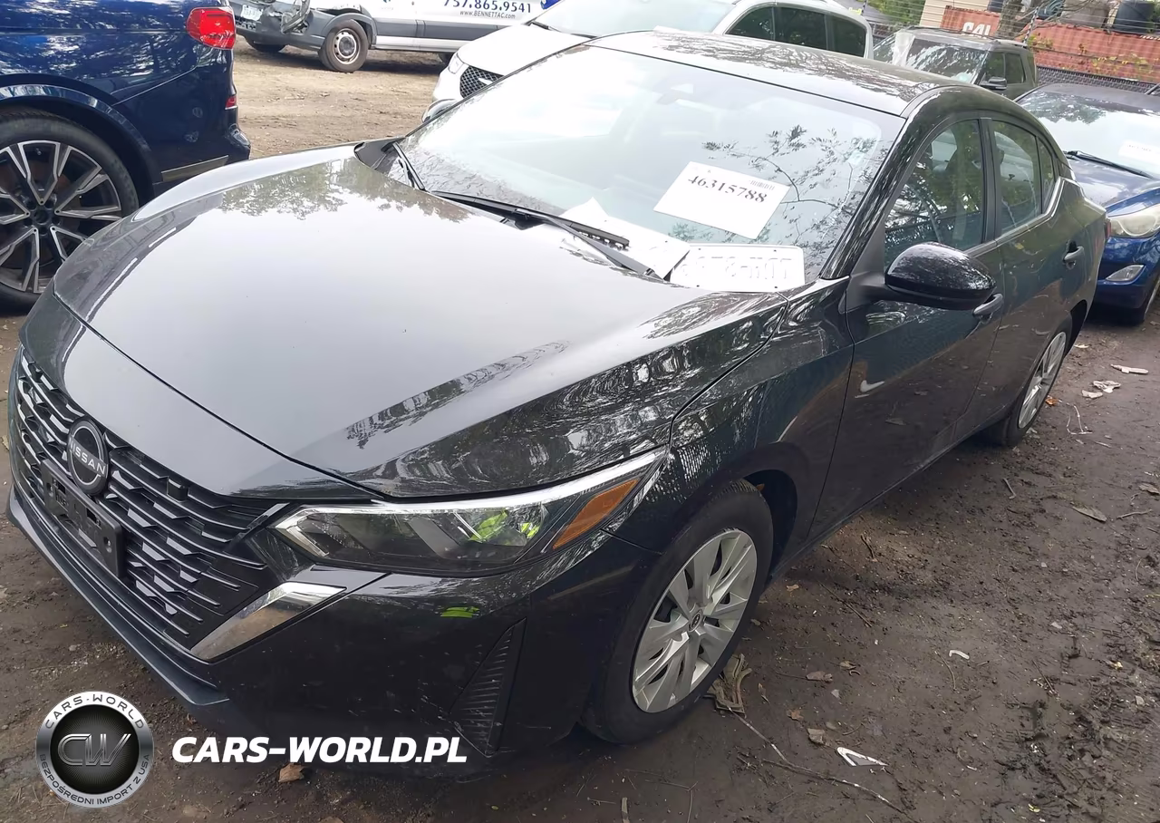 2025 Nissan Sentra S VIN:3N1AB8BV8SY291705 - 2