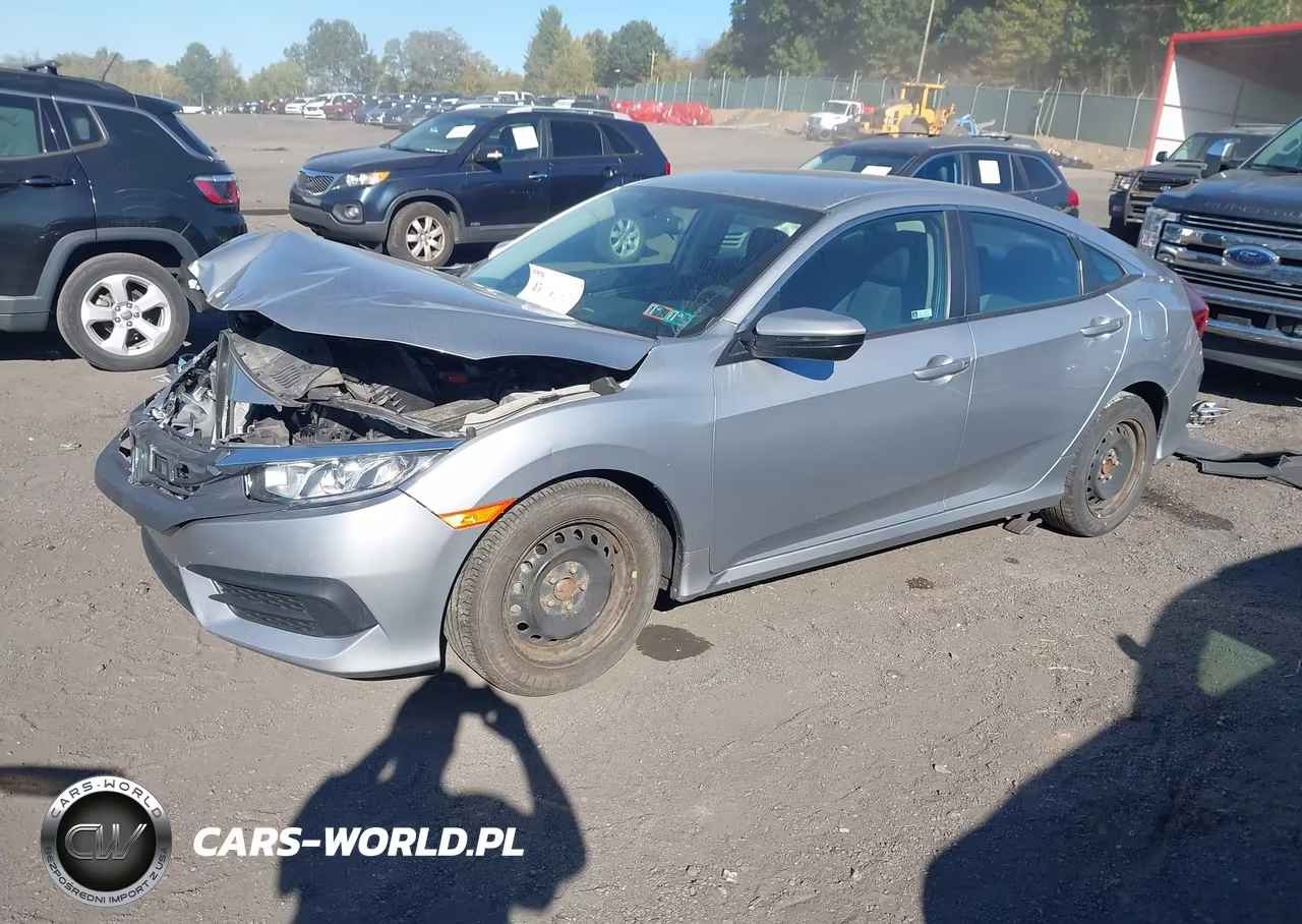 2018 Honda Civic Lx VIN:2HGFC2F5XJH573728 - 2