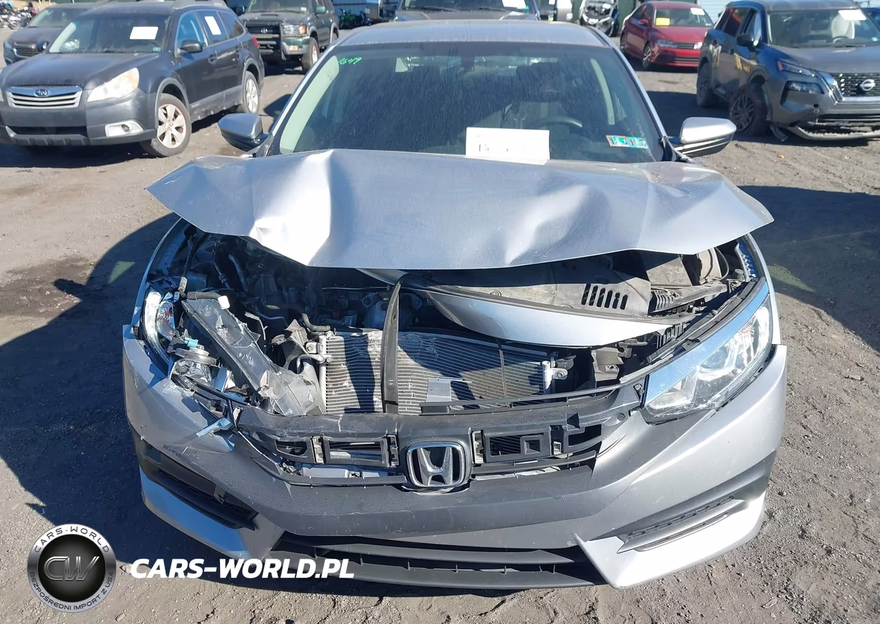 2018 Honda Civic Lx VIN:2HGFC2F5XJH573728 - 6