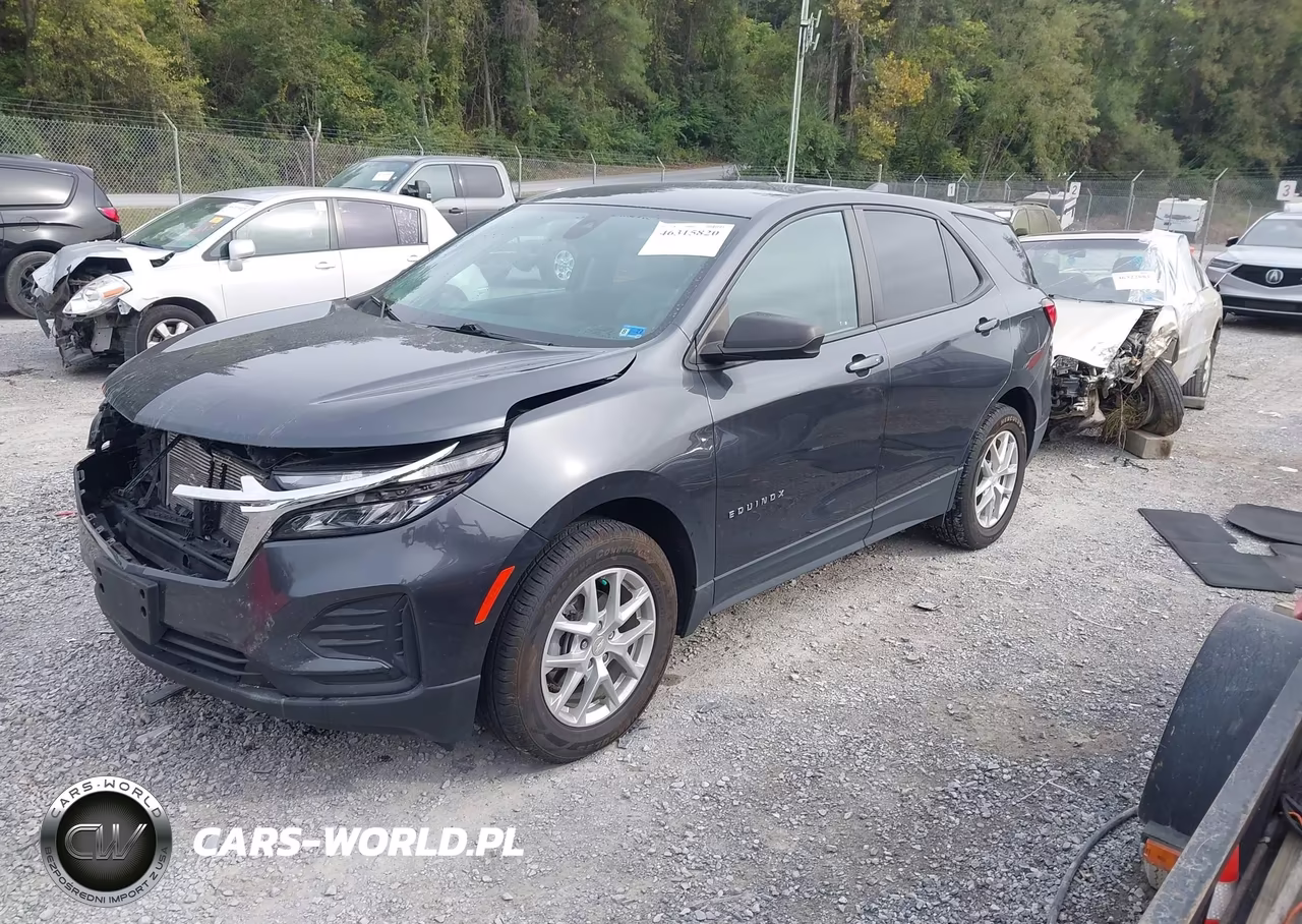 2022 Chevrolet Equinox Awd Ls VIN:3GNAXSEV3NS223687 - 2