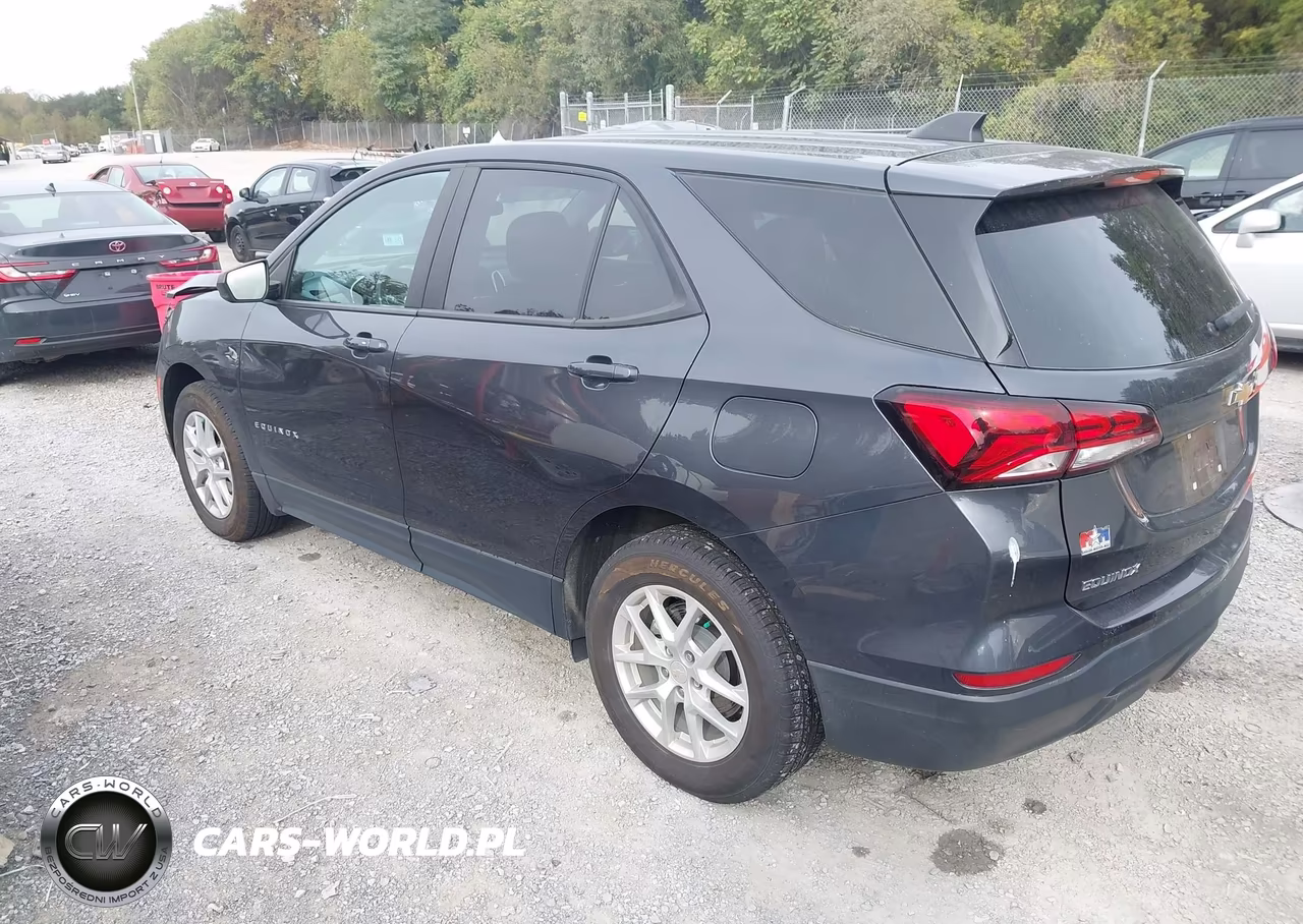 2022 Chevrolet Equinox Awd Ls VIN:3GNAXSEV3NS223687 - 3