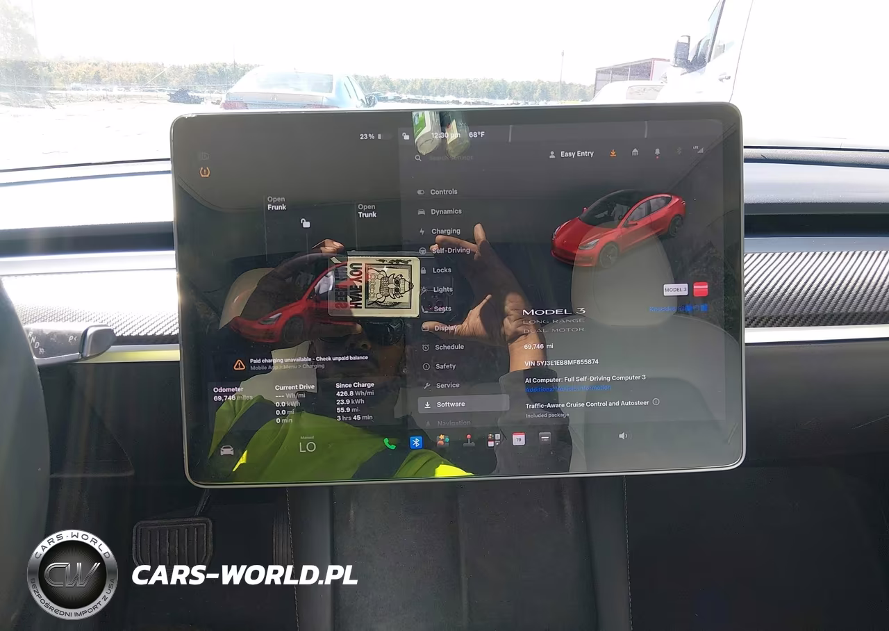 2021 Tesla Model 3 Long Range Dual Motor All-Wheel Drive VIN:5YJ3E1EB8MF855874 - 18