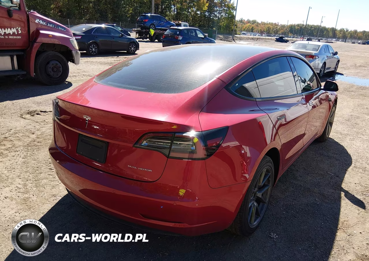 2021 Tesla Model 3 Long Range Dual Motor All-Wheel Drive VIN:5YJ3E1EB8MF855874 - 4