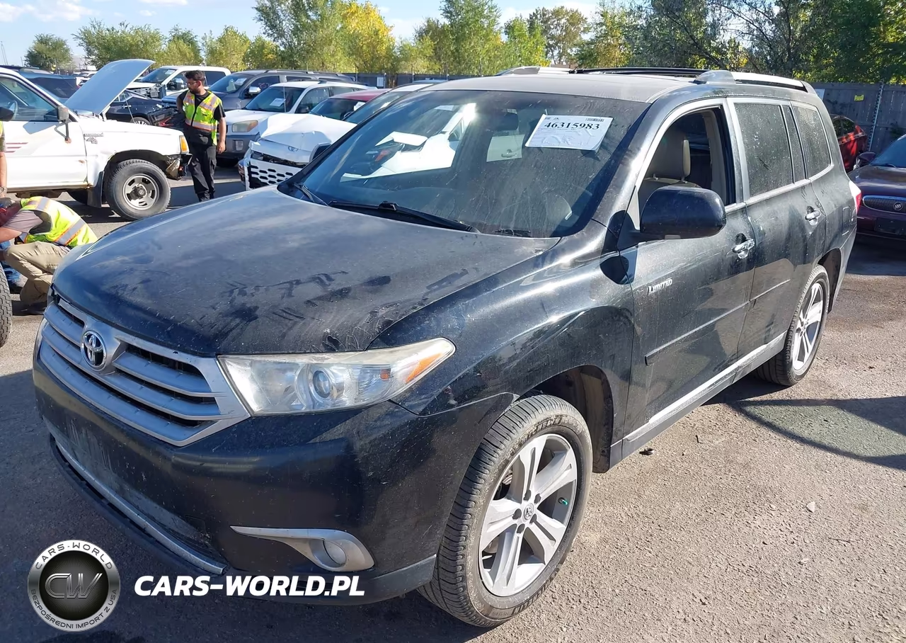 2013 Toyota Highlander Limited V6 VIN:5TDDK3EHXDS243491 - 2