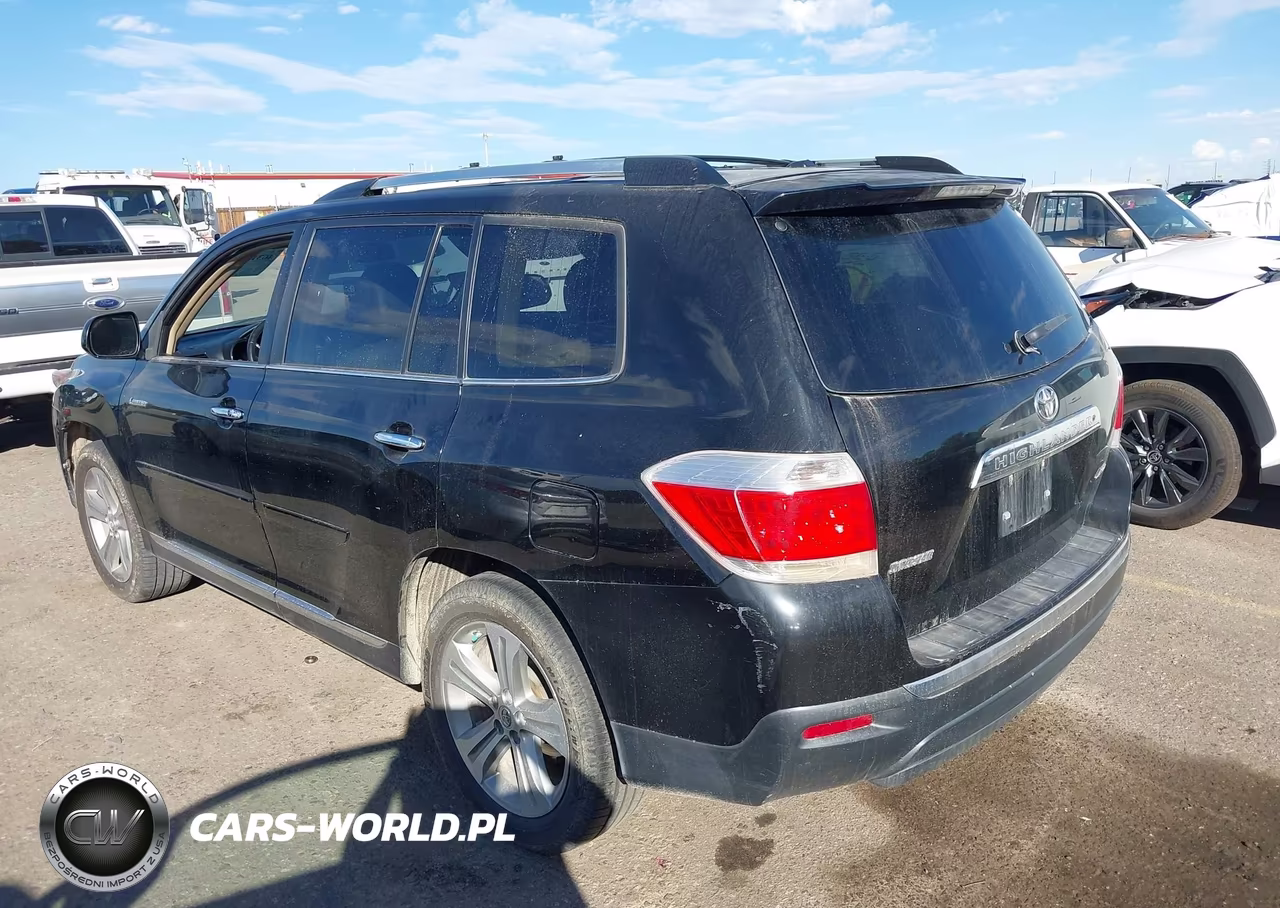 2013 Toyota Highlander Limited V6 VIN:5TDDK3EHXDS243491 - 3