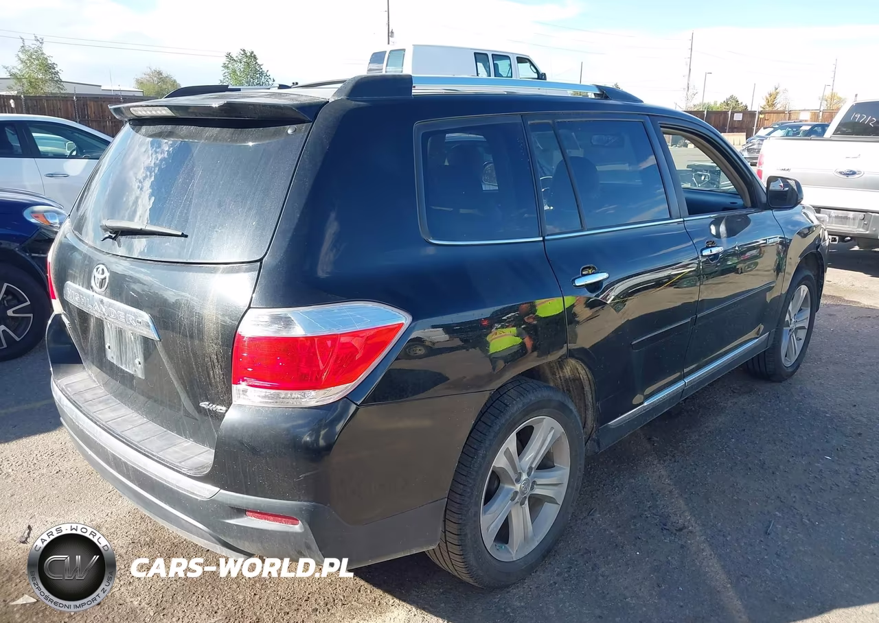 2013 Toyota Highlander Limited V6 VIN:5TDDK3EHXDS243491 - 4