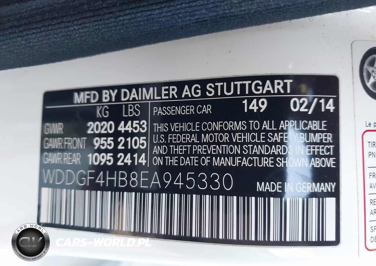 2014 Mercedes-Benz C 250 Sport VIN:WDDGF4HB8EA945330 - 9