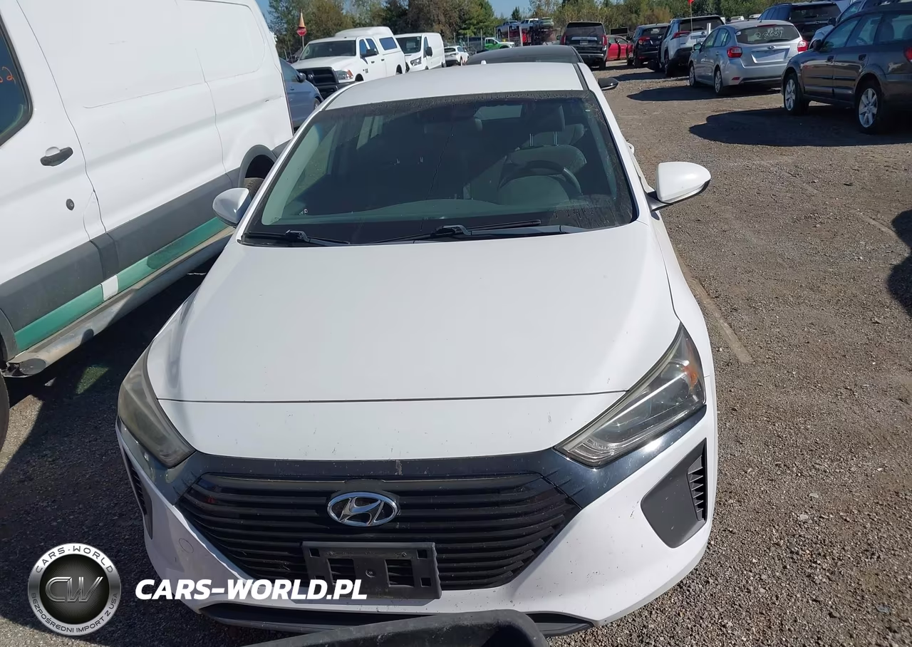 2018 Hyundai Ioniq Hybrid Blue VIN:KMHC65LC3JU076199 - 12