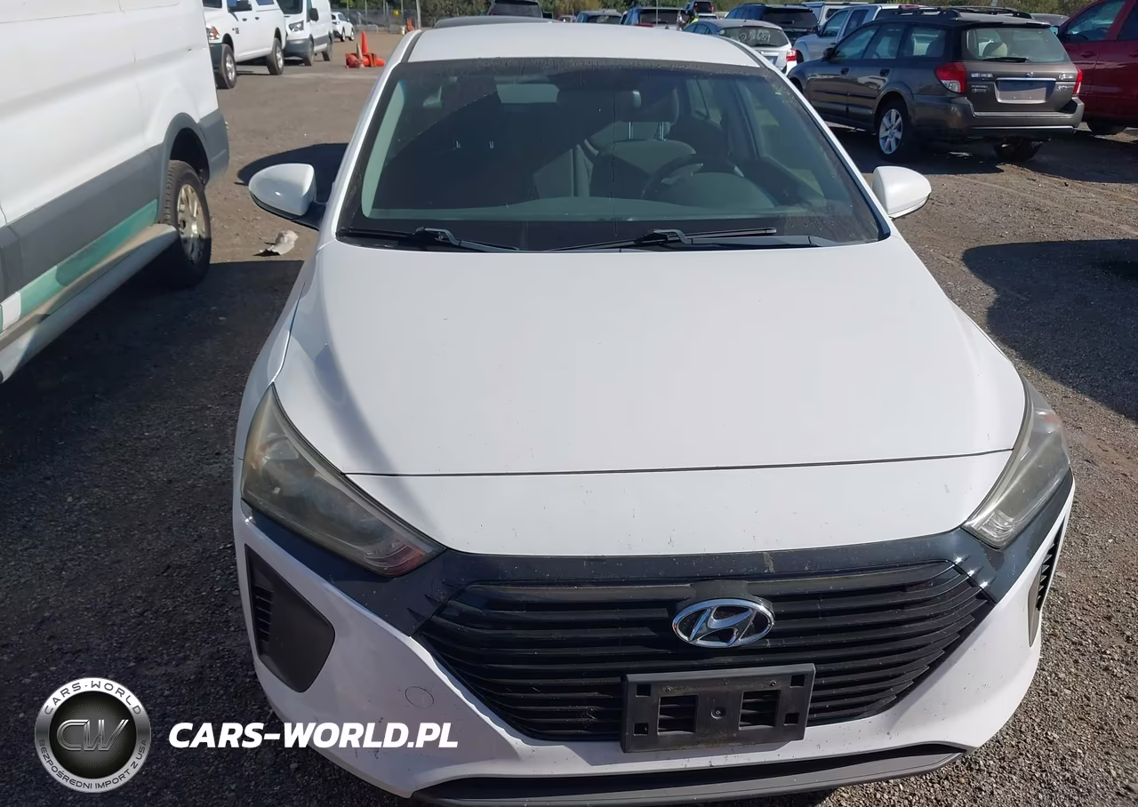 2018 Hyundai Ioniq Hybrid Blue VIN:KMHC65LC3JU076199 - 6
