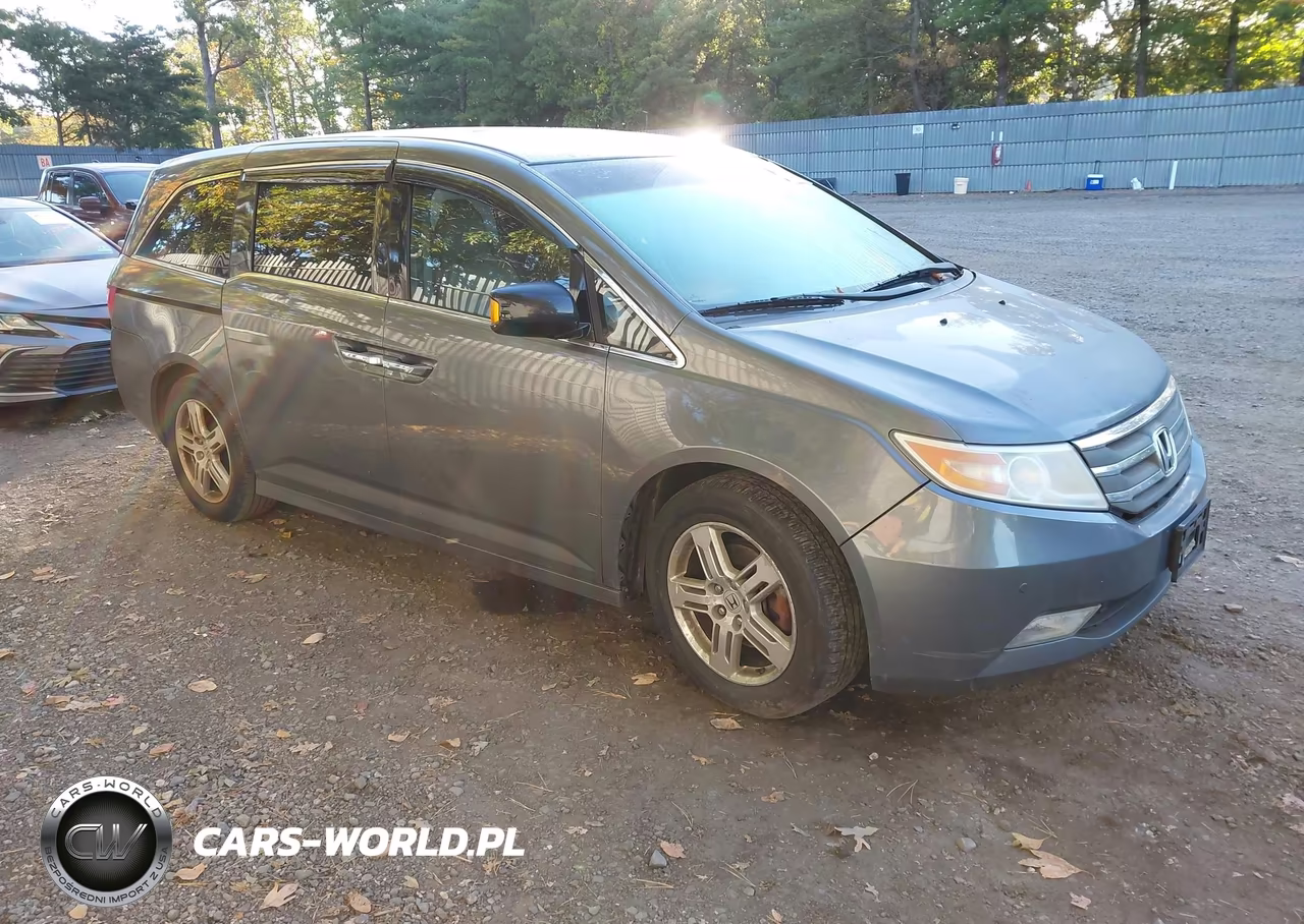 2012 Honda Odyssey Touring-Touring Elite VIN:5FNRL5H96CB015476 - 1