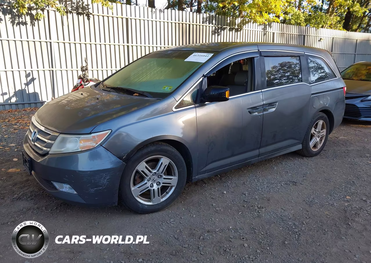 2012 Honda Odyssey Touring-Touring Elite VIN:5FNRL5H96CB015476 - 2