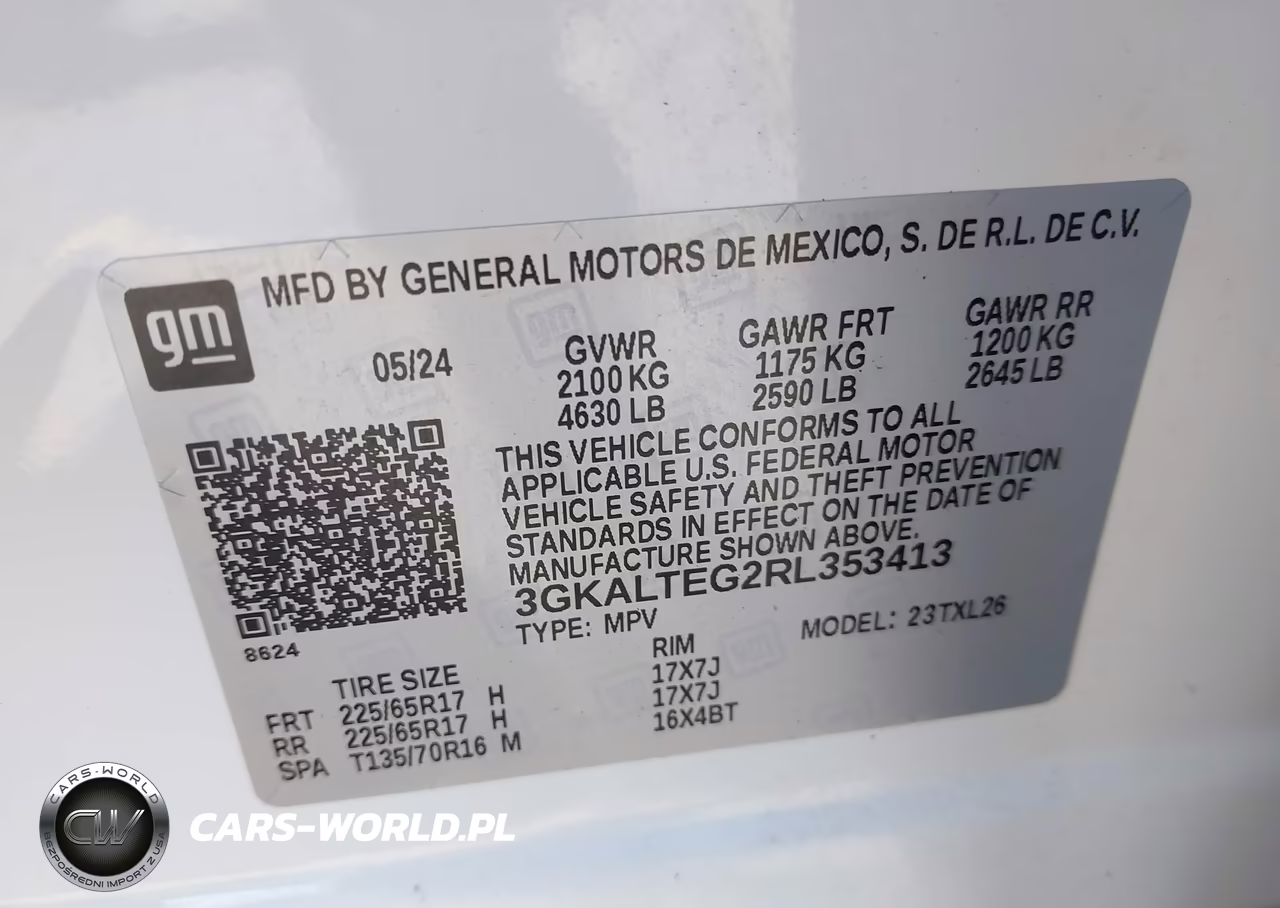 2024 GMC Terrain Awd Sle VIN:3GKALTEG2RL353413 - 9