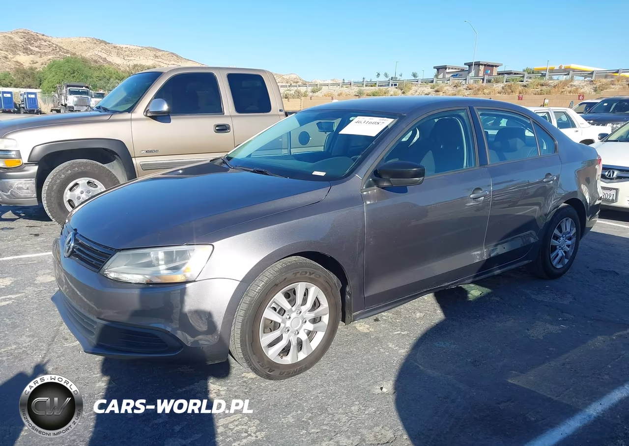 2014 Volkswagen Jetta 2.0L S VIN:3VW2K7AJ9EM309194 - 2